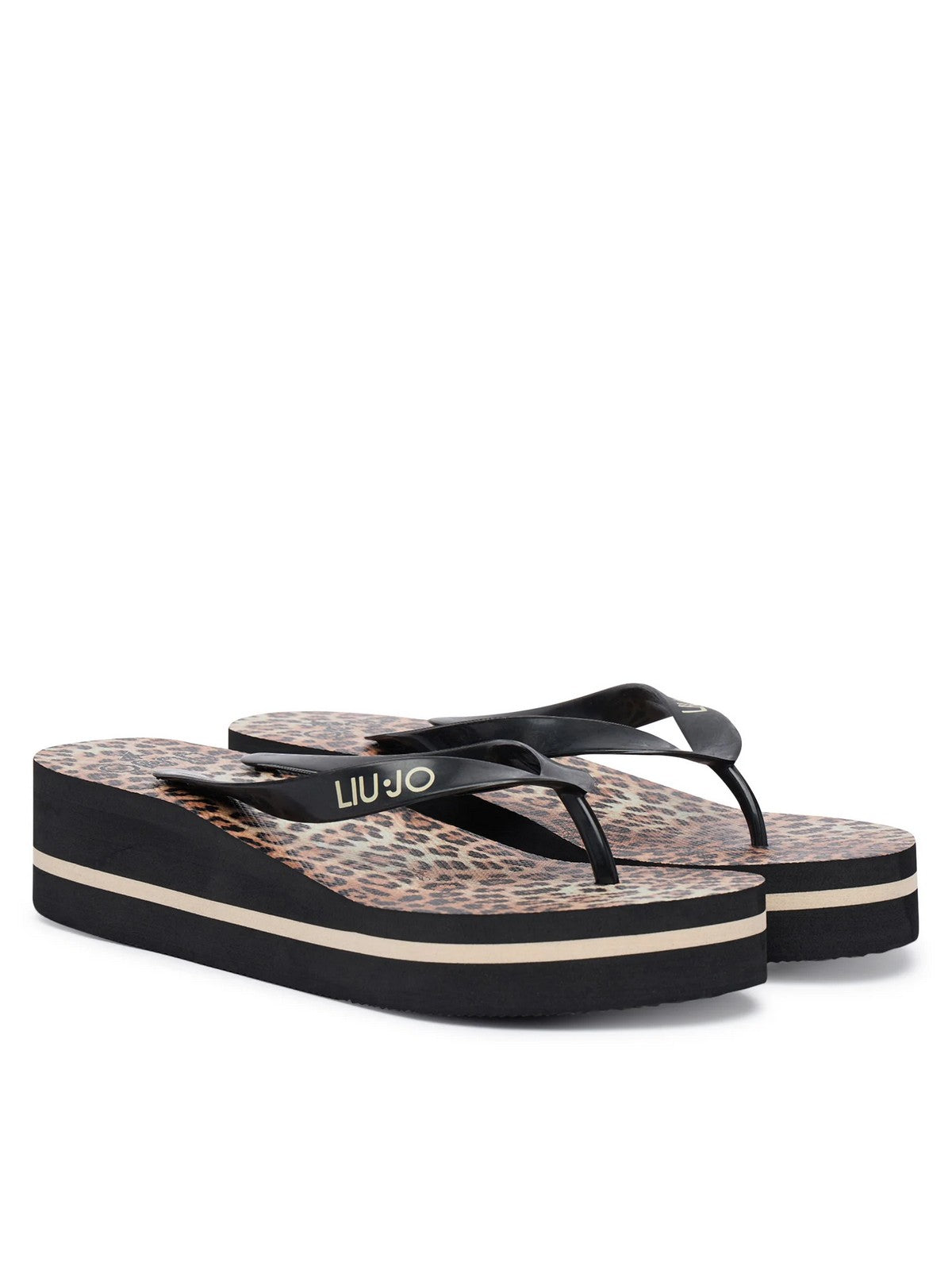 LIU JO BEACHWEAR Ciabatta Donna  VA6178E1005 V9789 ANIMALIER