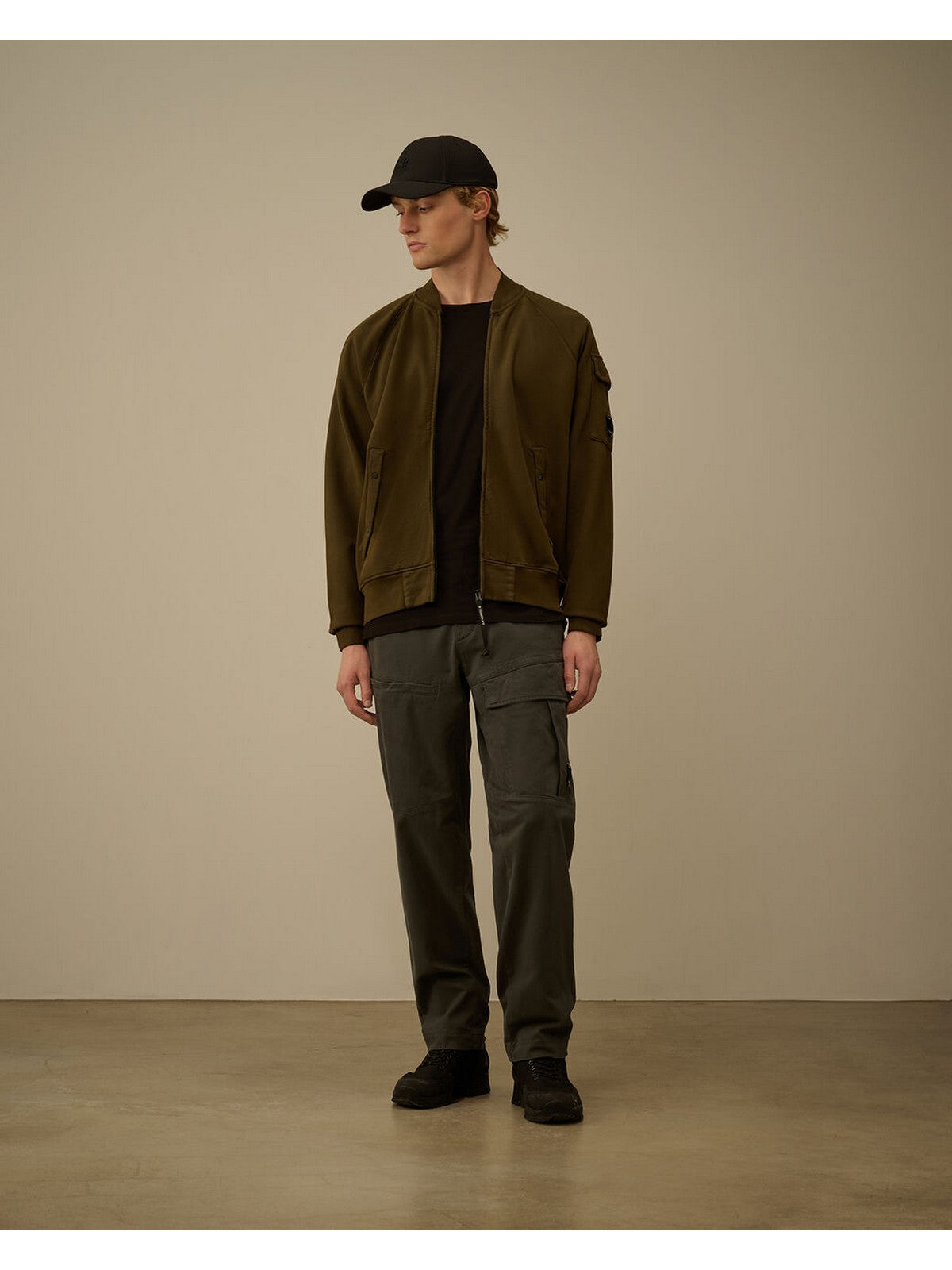 C.P. COMPANY Felpa Uomo  19CMSS205A006372G 683 683 - IVY GREEN