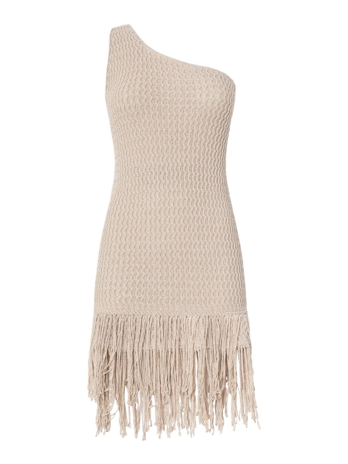 PINKO Abito Donna JUNIPEROS ABITO OPENWORK LUREX 106959-A3CI I05 GRIGIO MATTINA