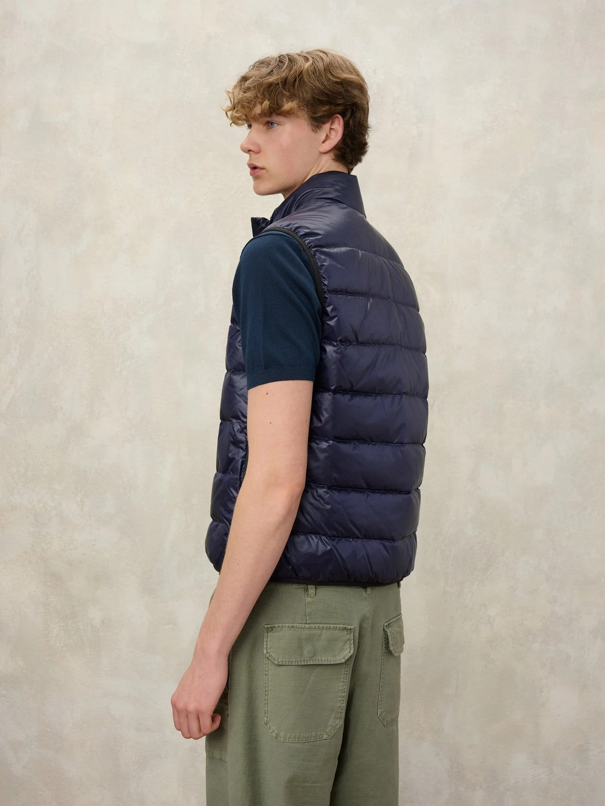 BLAUER Gilet Uomo RAWSON 26SBLUX03232 006719 888LL BLU interno LIGHT BLUE 80E