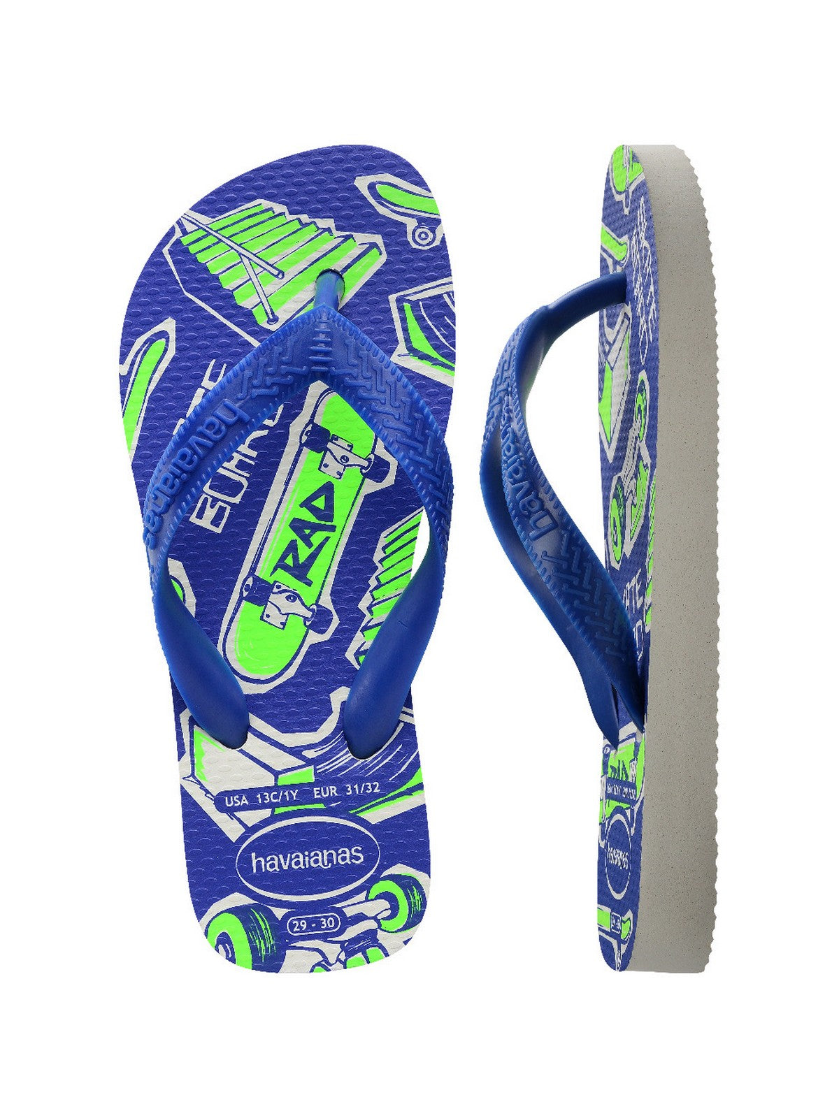 HAVAIANAS Infradito Bambini e ragazzi Hav. Kids athletic 4127273.2833 Bianco gioboutiqueweb