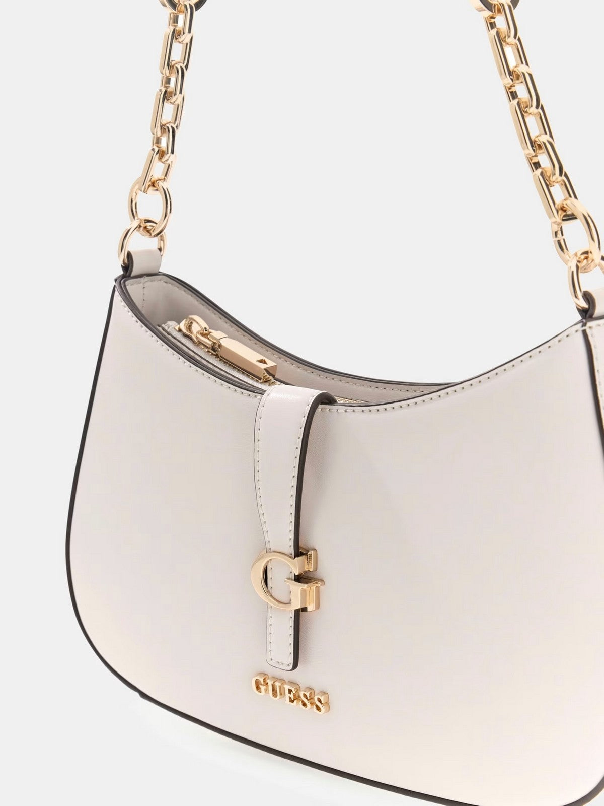 GUESS Borsa Donna CARRIE TOP ZIP SHOULDER BAG HWVG98 96180 STO STONE
