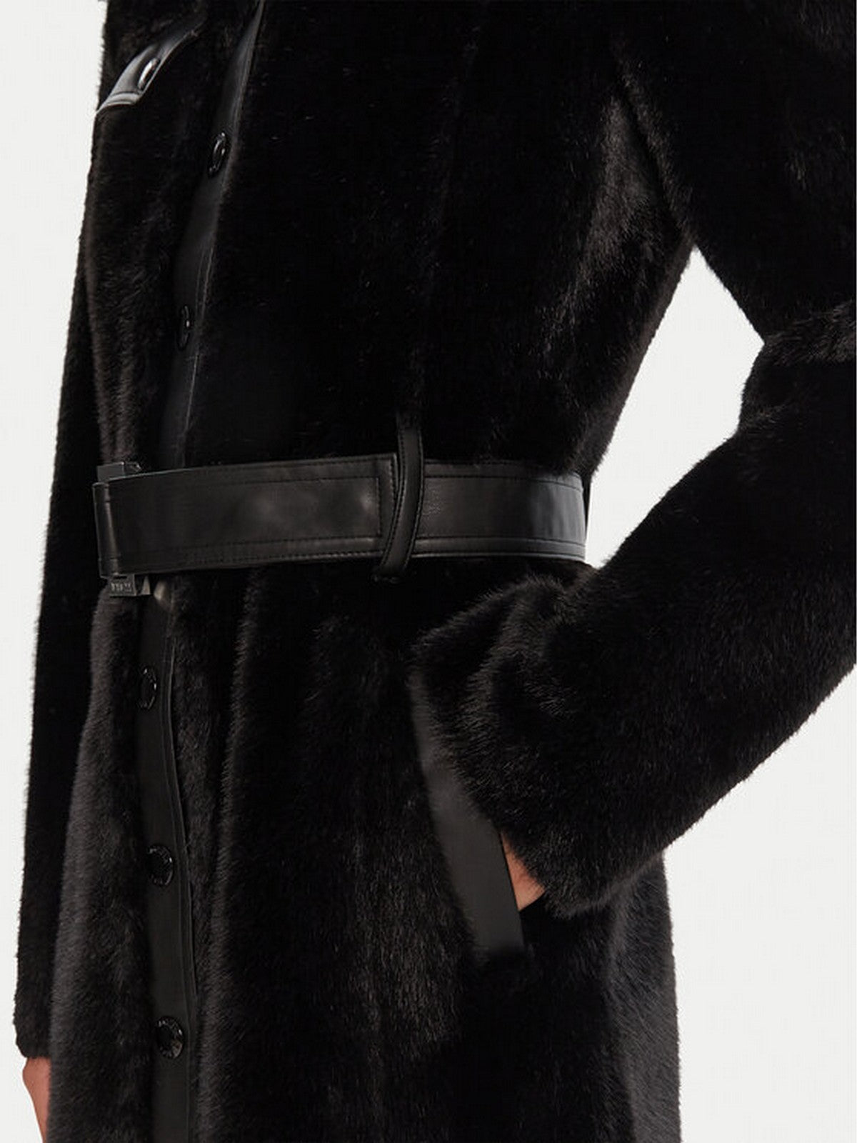 PATRIZIA PEPE Cappotto Donna  8O0203 E073 K103 NERO