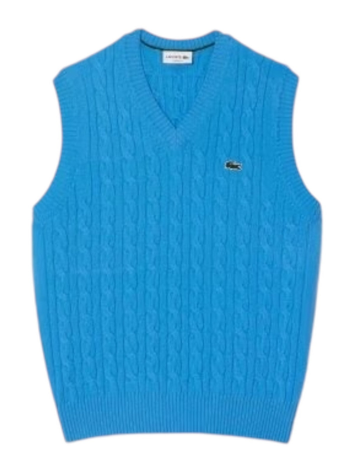 LACOSTE Gilet Uomo  AH3132 4XA Blu gioboutiqueweb