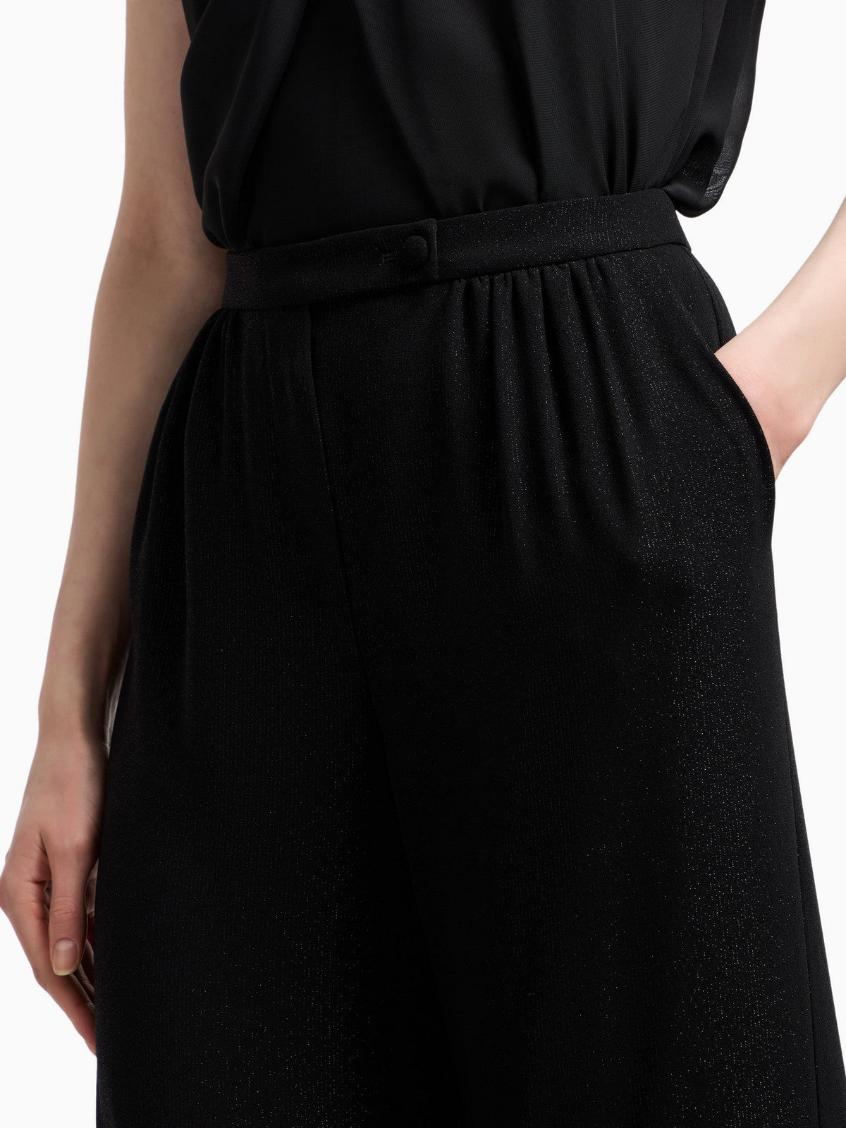 EMPORIO ARMANI Pantalone Donna  EW002204 AF12528 UC001 Nero gioboutiqueweb