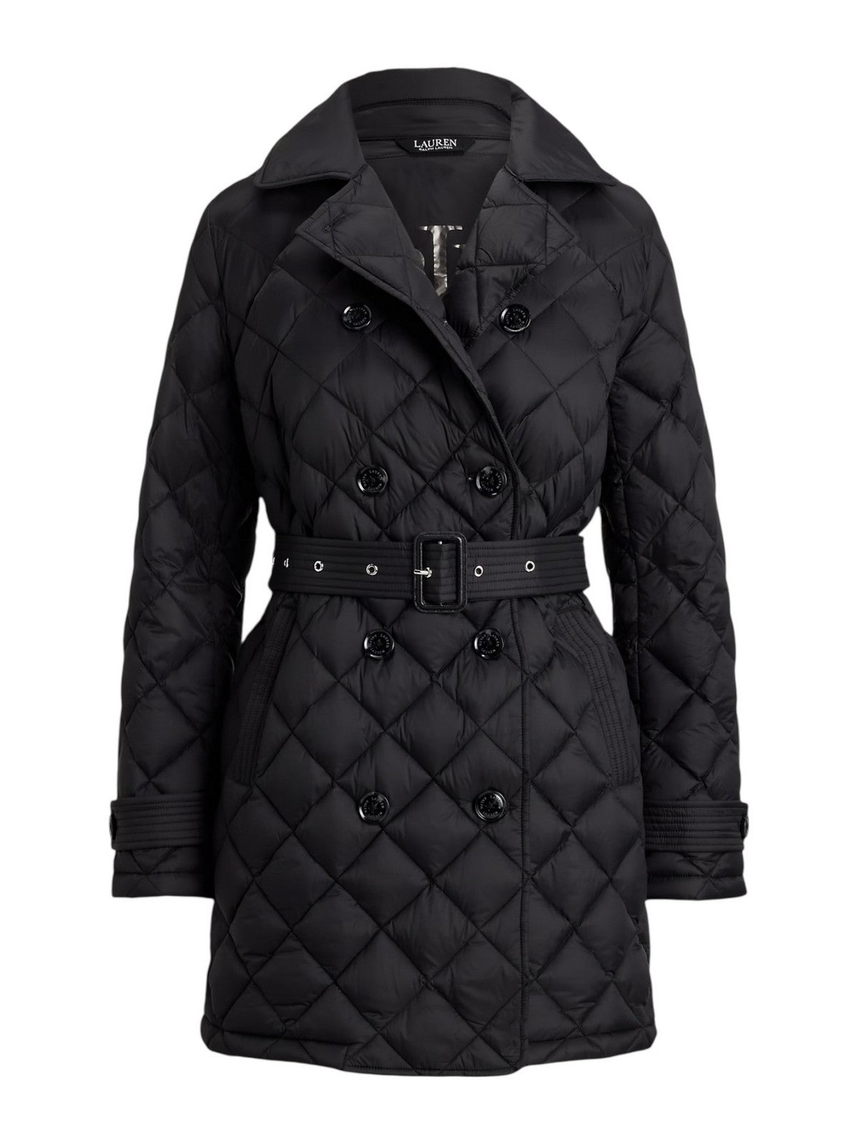 LAUREN RALPH LAUREN Cappotto Donna "BL SF PF 32""-INSULATED-COAT" 297979514 001 BLACK gioboutiqueweb