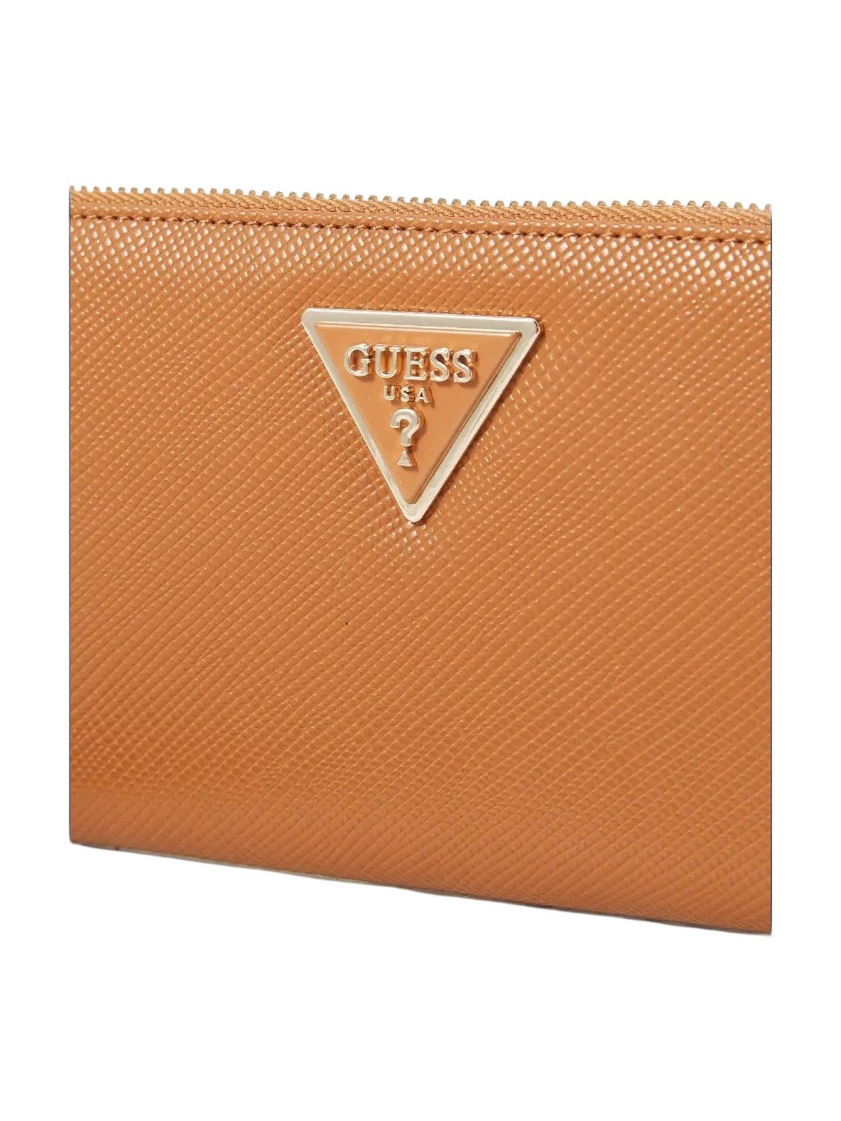 GUESS Portafoglio Donna LAUREL II SLG LARGE ZIP AROUND SWZG74 59146 LGC LIGHT COGNAC