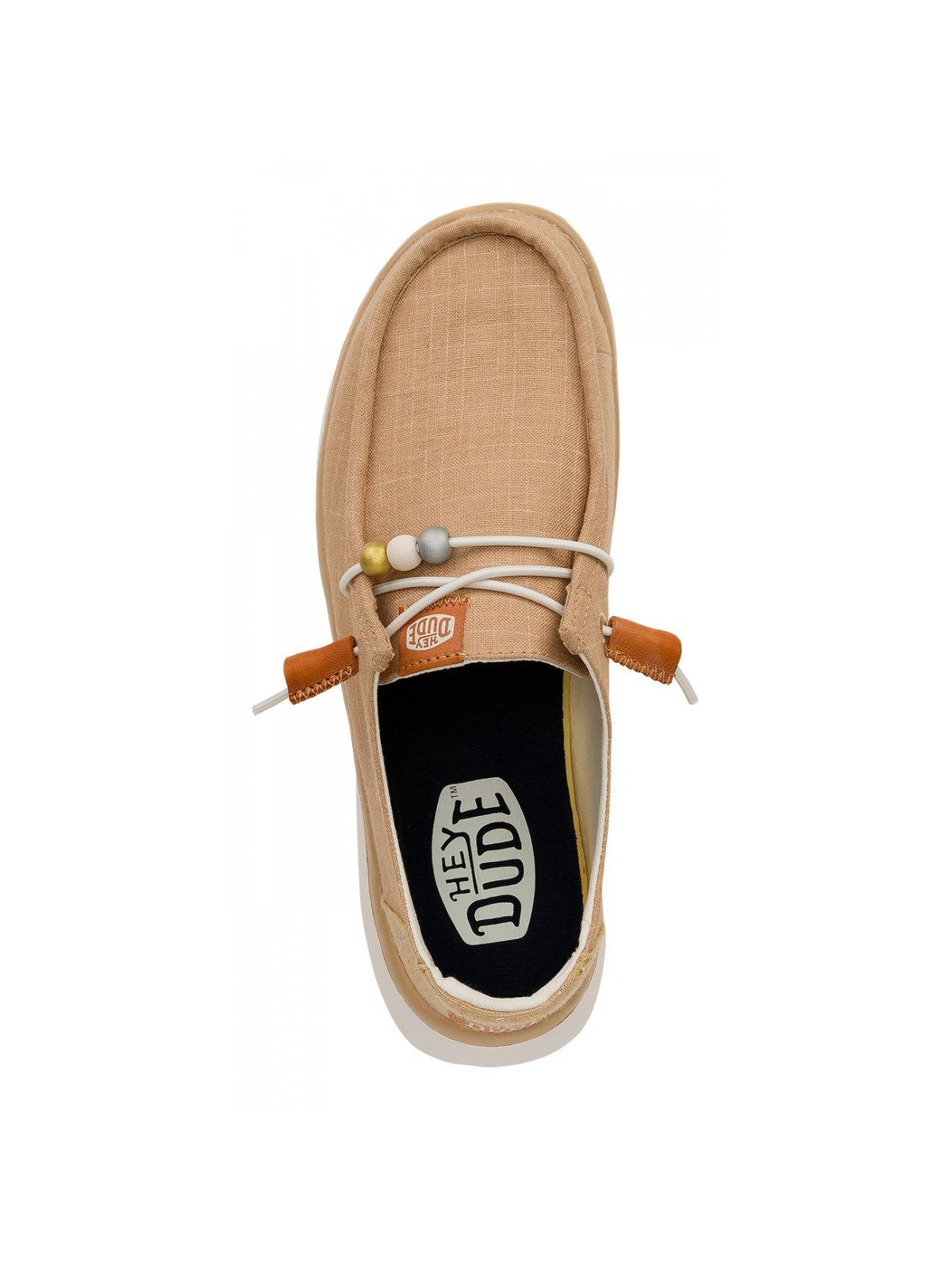 HEY DUDE Mocassins Femme Wendy Peak Baja Stripe HD.40739 265 Beige