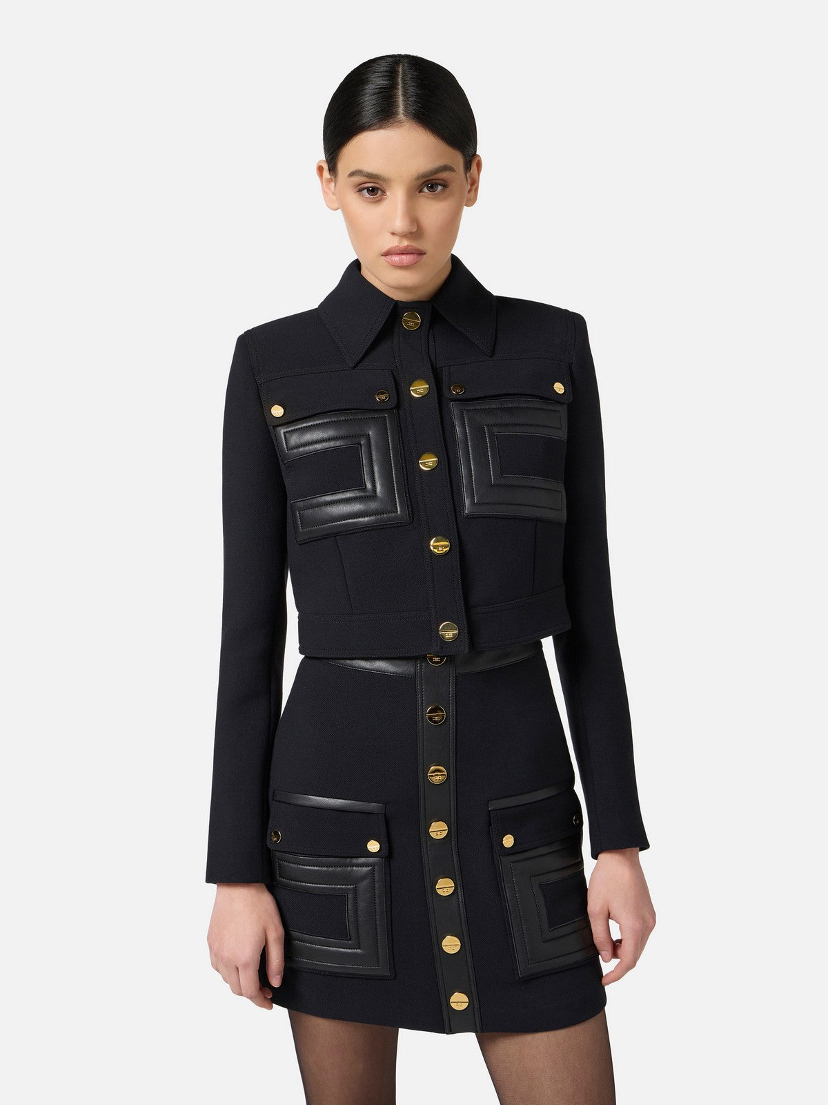 ELISABETTA FRANCHI Giacca Donna  GI15957E2 110 Nero