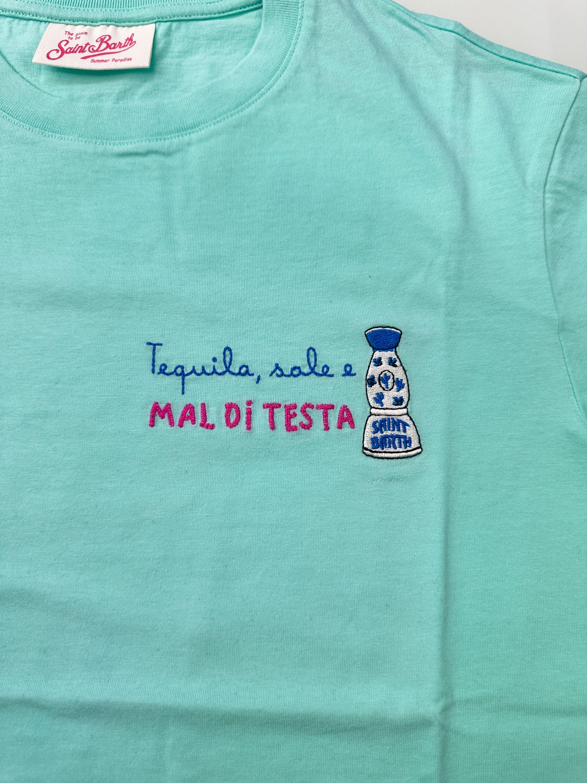 MC2 SAINT BARTH T-Shirt e Polo Donna  EMILIE 05766F TEQUILA MAL DI TESTA 55 EMB