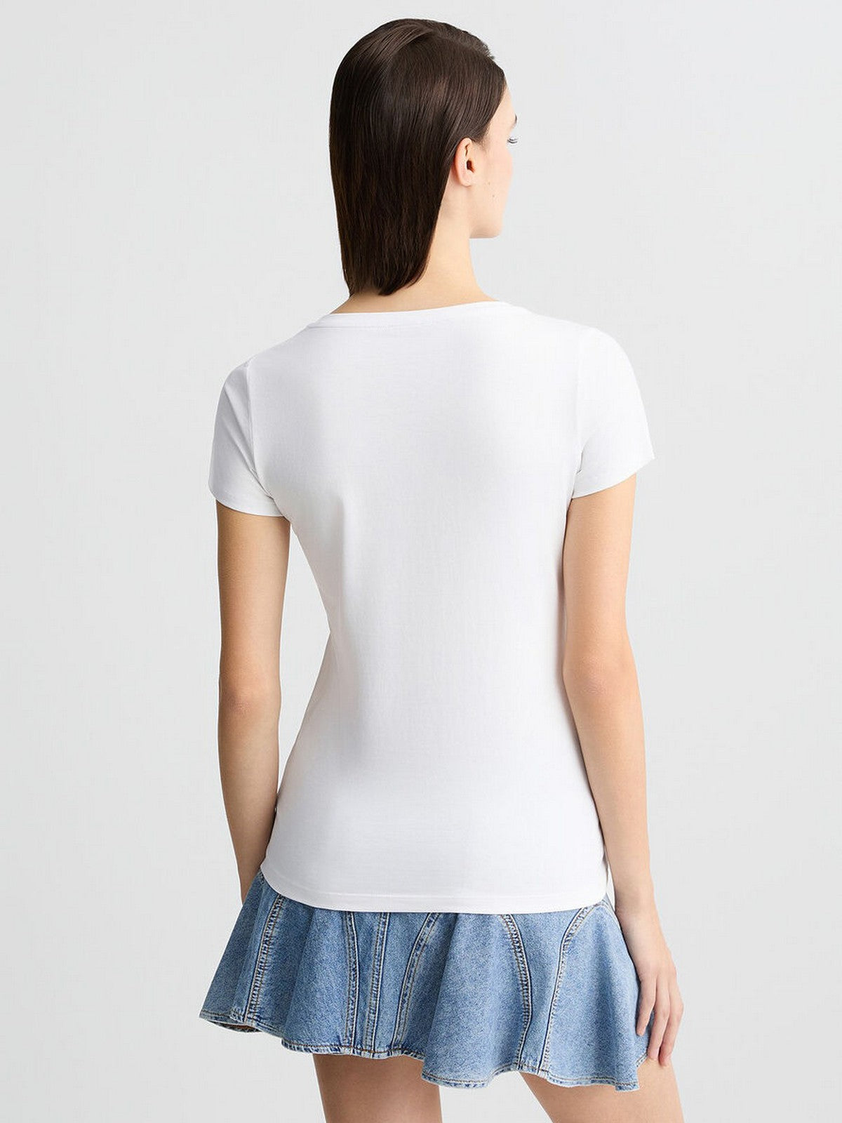 LIU JO BEACHWEAR T-shirt Donna  VA5154JS003 Q9136 Bianco/flowers