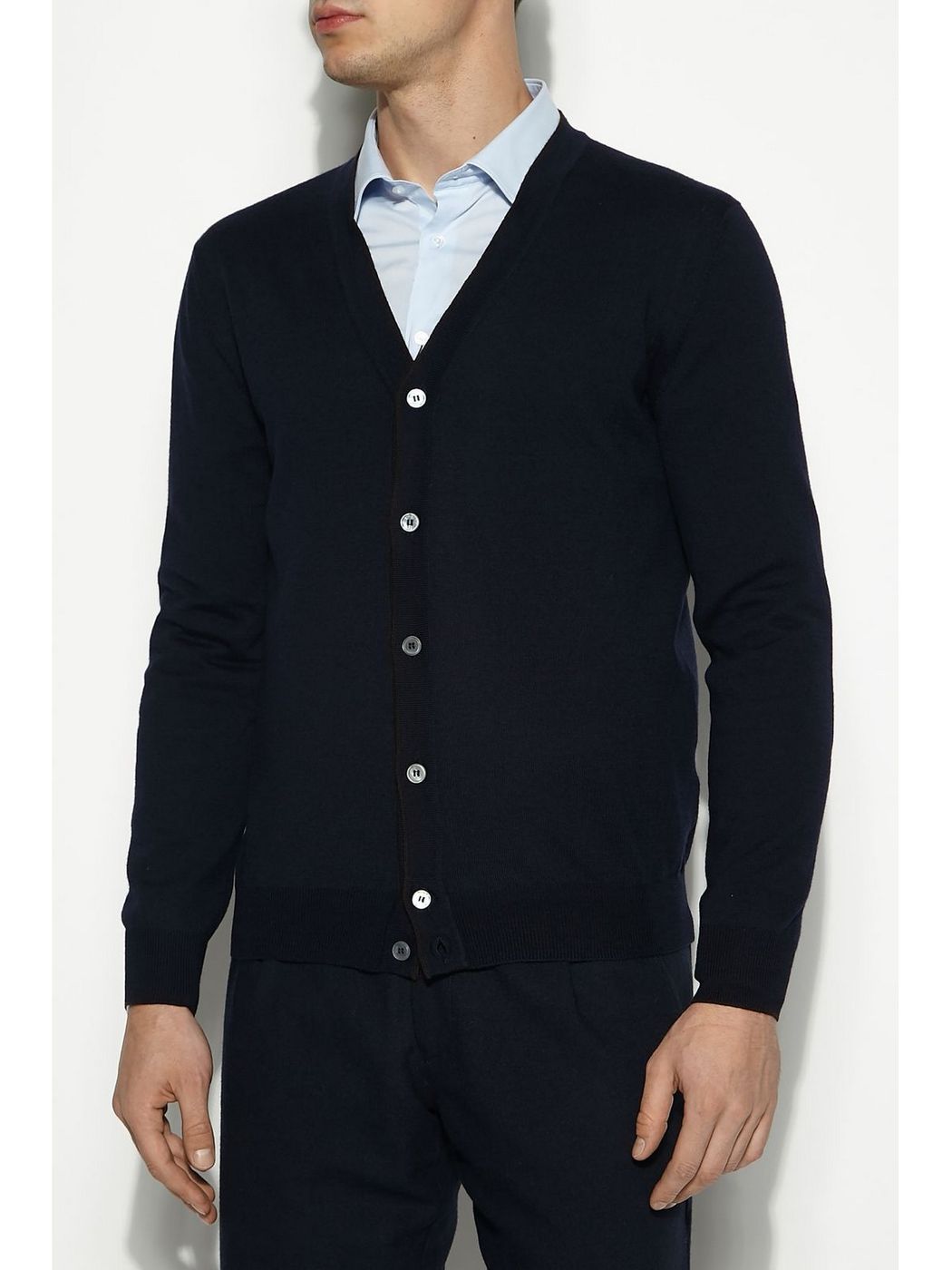 Gran Sasso Cardigan Man 55123/14265 598 Bleu