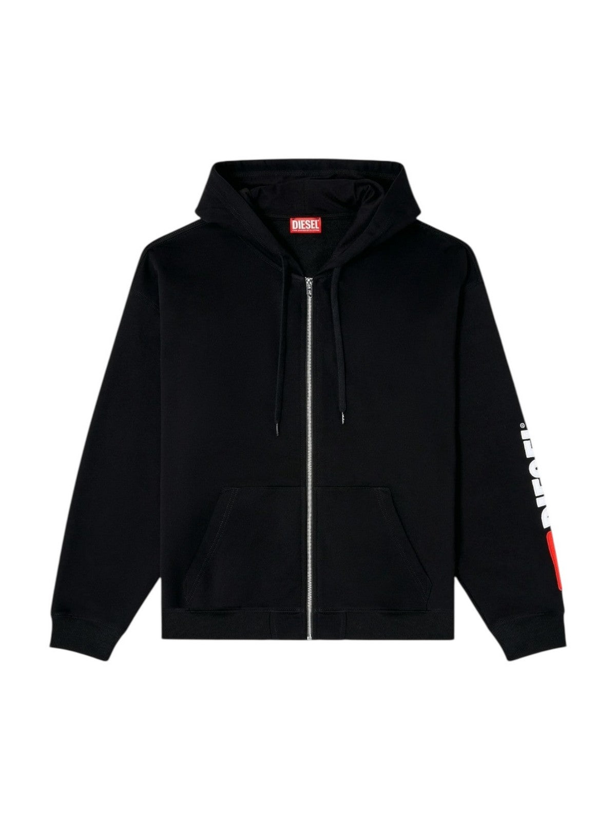 DIESEL Felpa Uomo S-BOXT-ZIP-HOOD-DIV FELPA A20022 0GEAD 9XX 004 - DEEP/BLACK