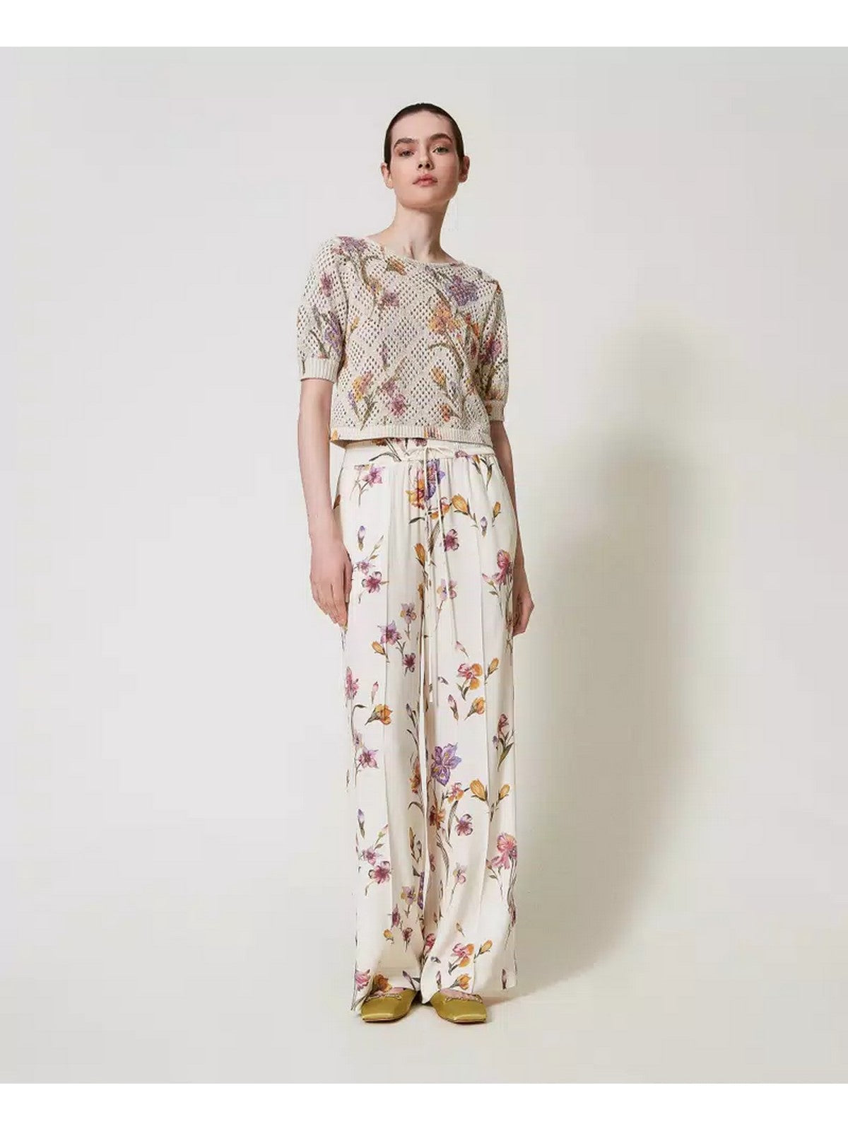 TWINSET Pantalone Donna  251TP2776 12329 Bianco