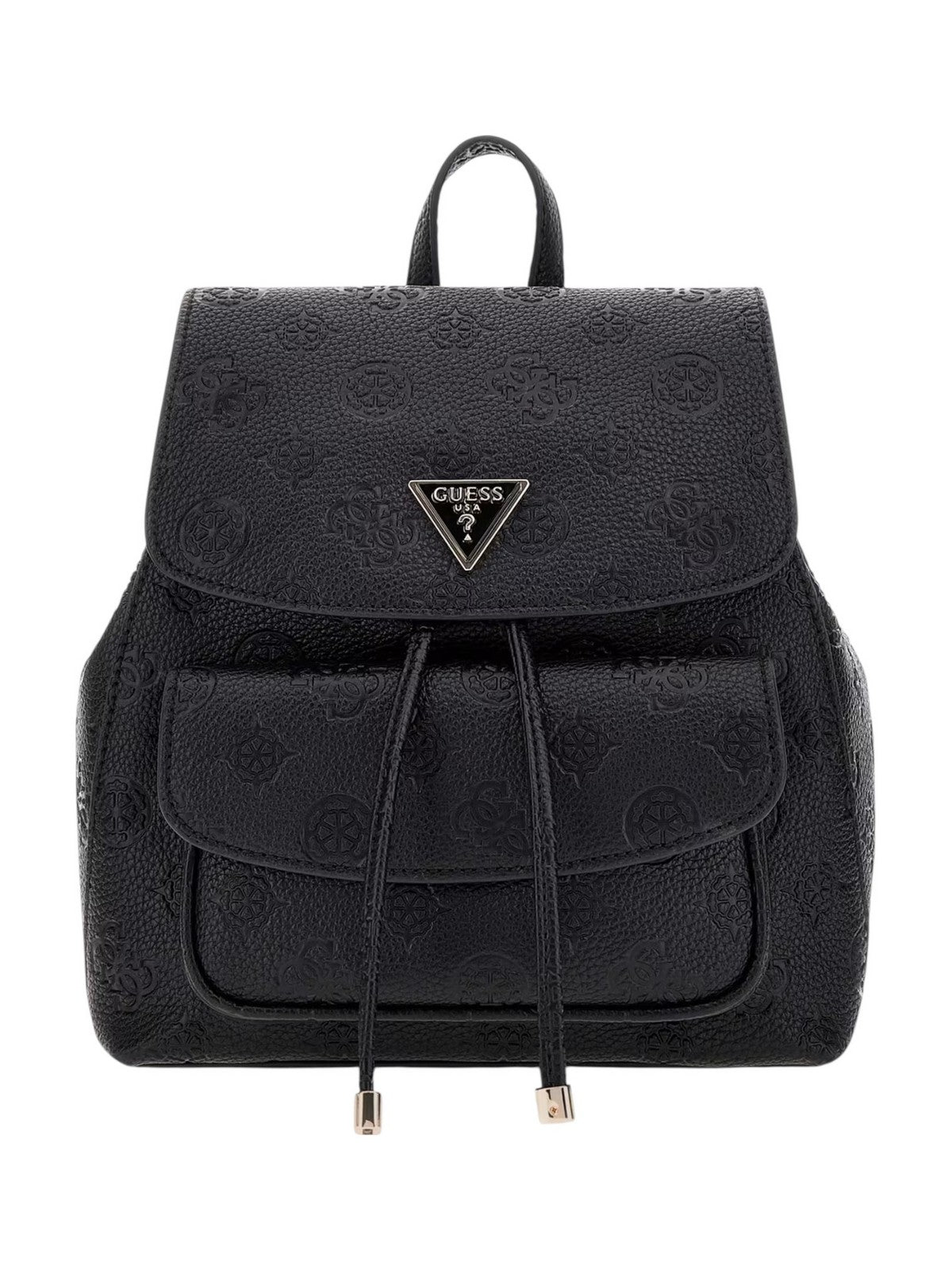 GUESS Zaino Donna CRESIDIA II SML FLAP BACKPACK HWPD98 88310 BLO BLACK LOGO