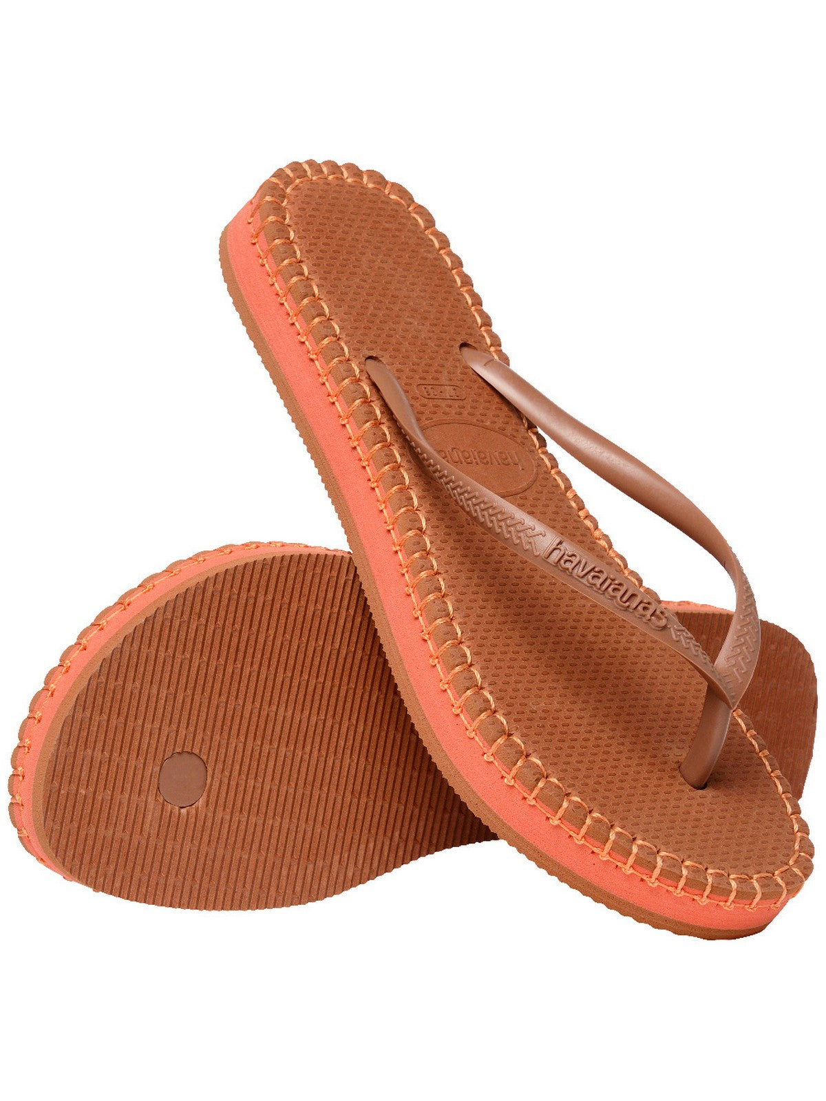 HAVAIANAS Infradito Donna Hav. Slim flatform loop 4149928.1976 Rosso gioboutiqueweb
