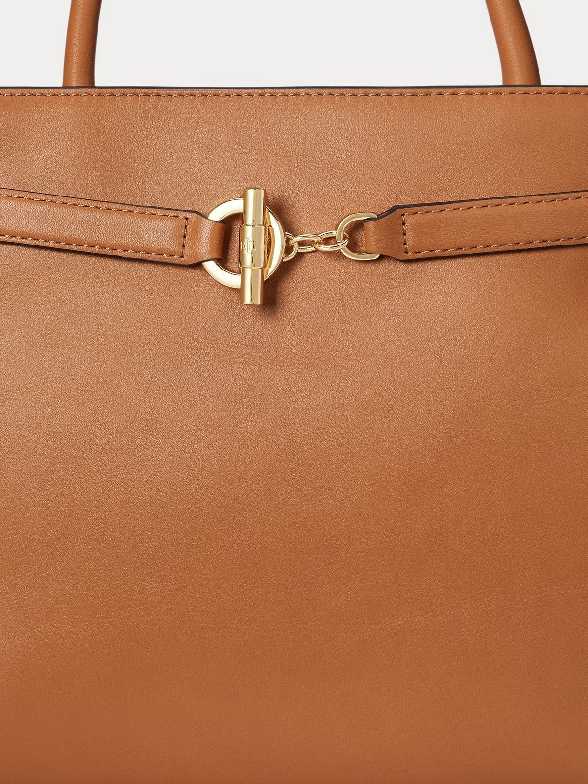 LAUREN RALPH LAUREN Borsa Donna BLKE LG SCHL-SATCHEL-LARGE 431P03417 005 CLASSIC CARAMEL