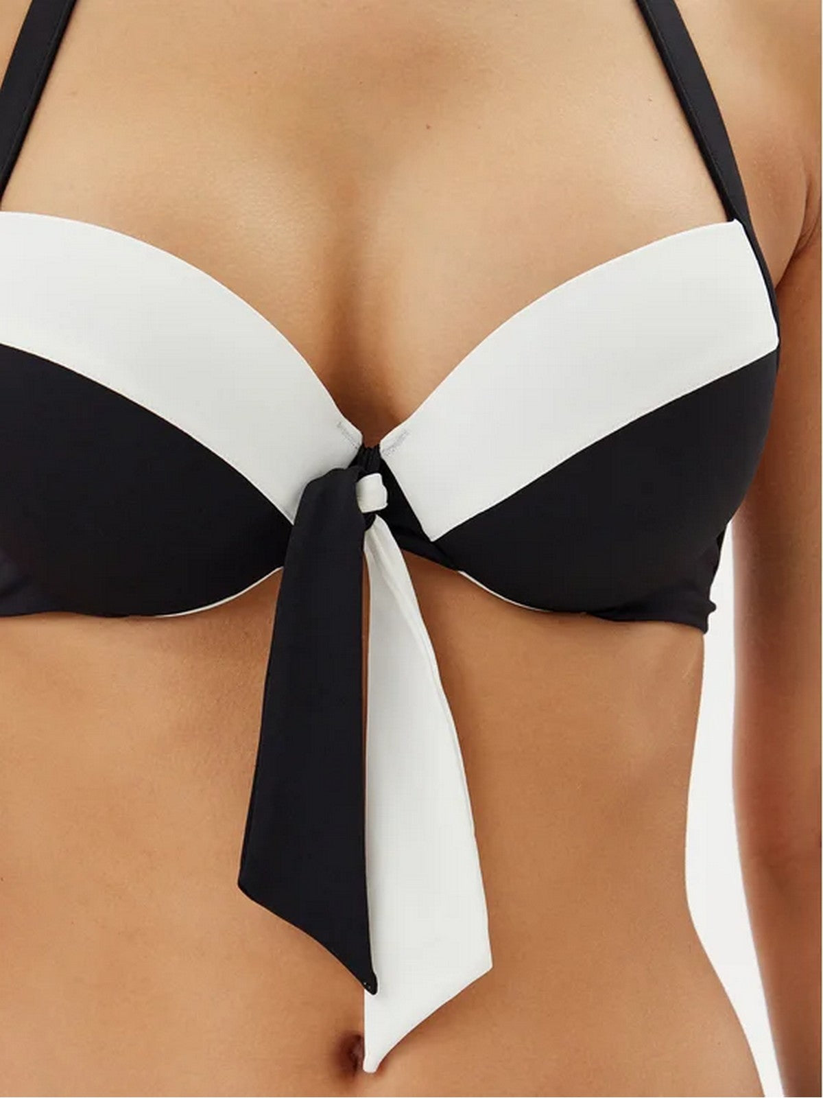 LIU JO BEACHWEAR Costume da bagno Donna  VA5171J6447 09096 NERO/BIANCO gioboutiqueweb