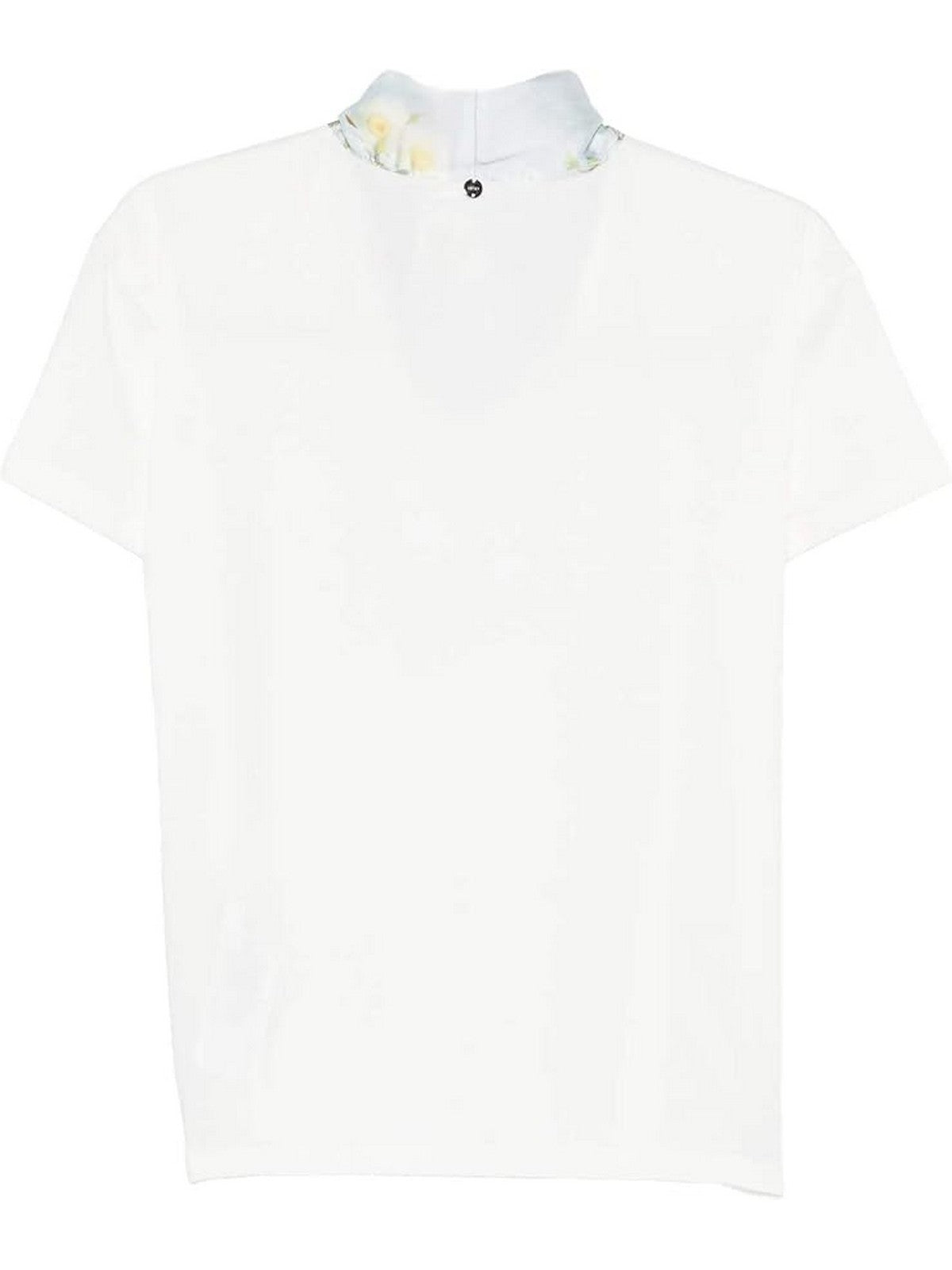 LIU JO WHITE T-shirt Donna  WA6189J6308 P9555 Bco/lt.blu botanic