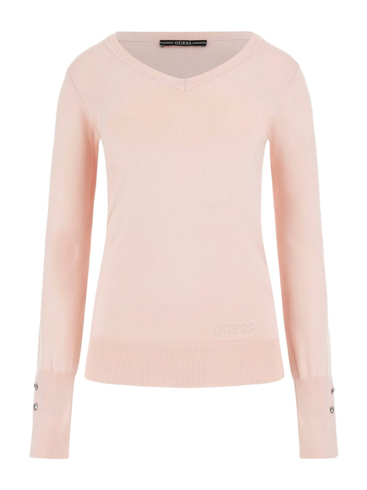 Guess Maglione Woman Gena VN LS SWTR W2YR31 Z2V62 G6I1 Rosa