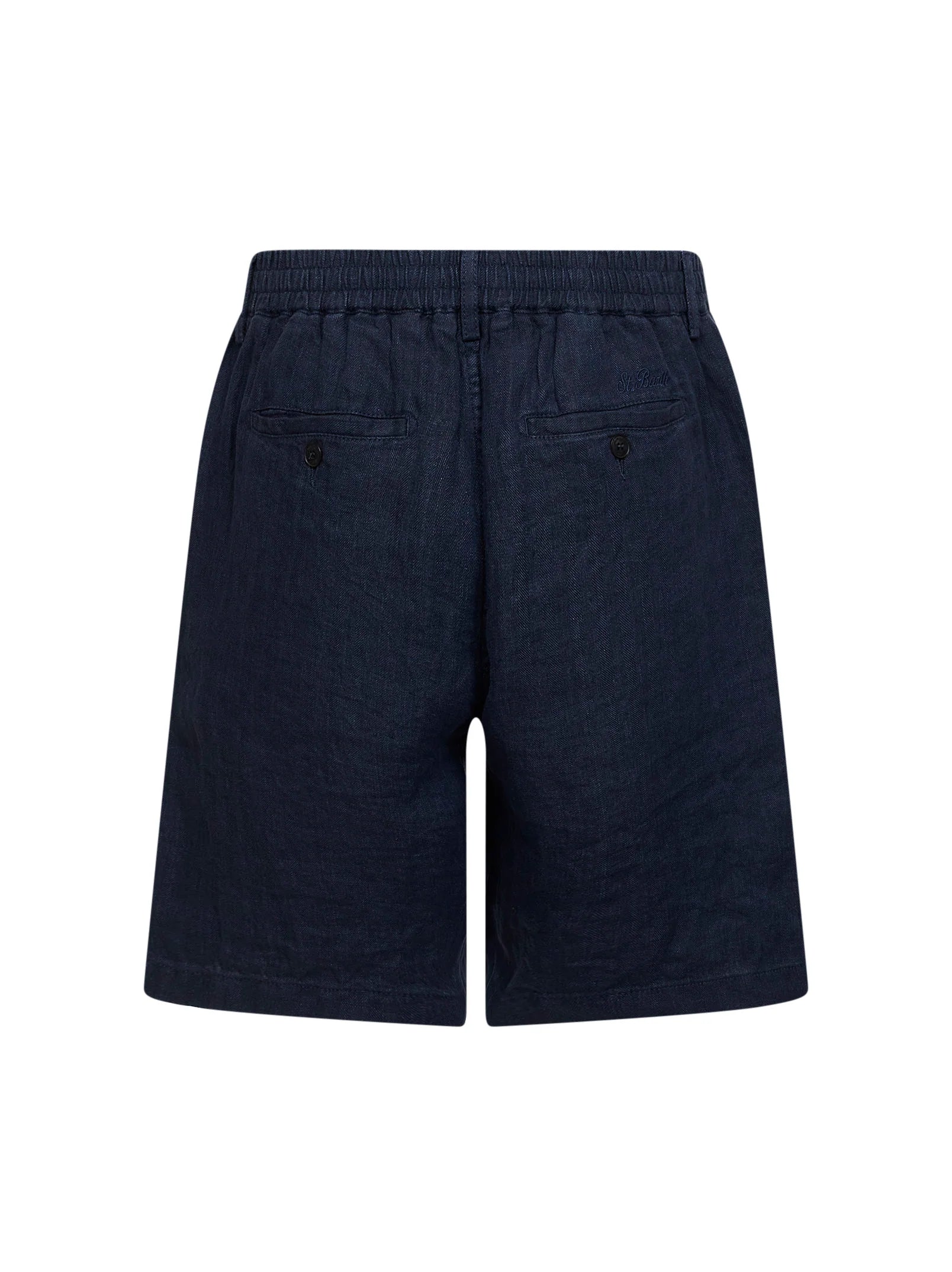 MC2 SAINT BARTH Bermuda Uomo  SEBASTIAN 01459L LINEN HERRINGBONE 61