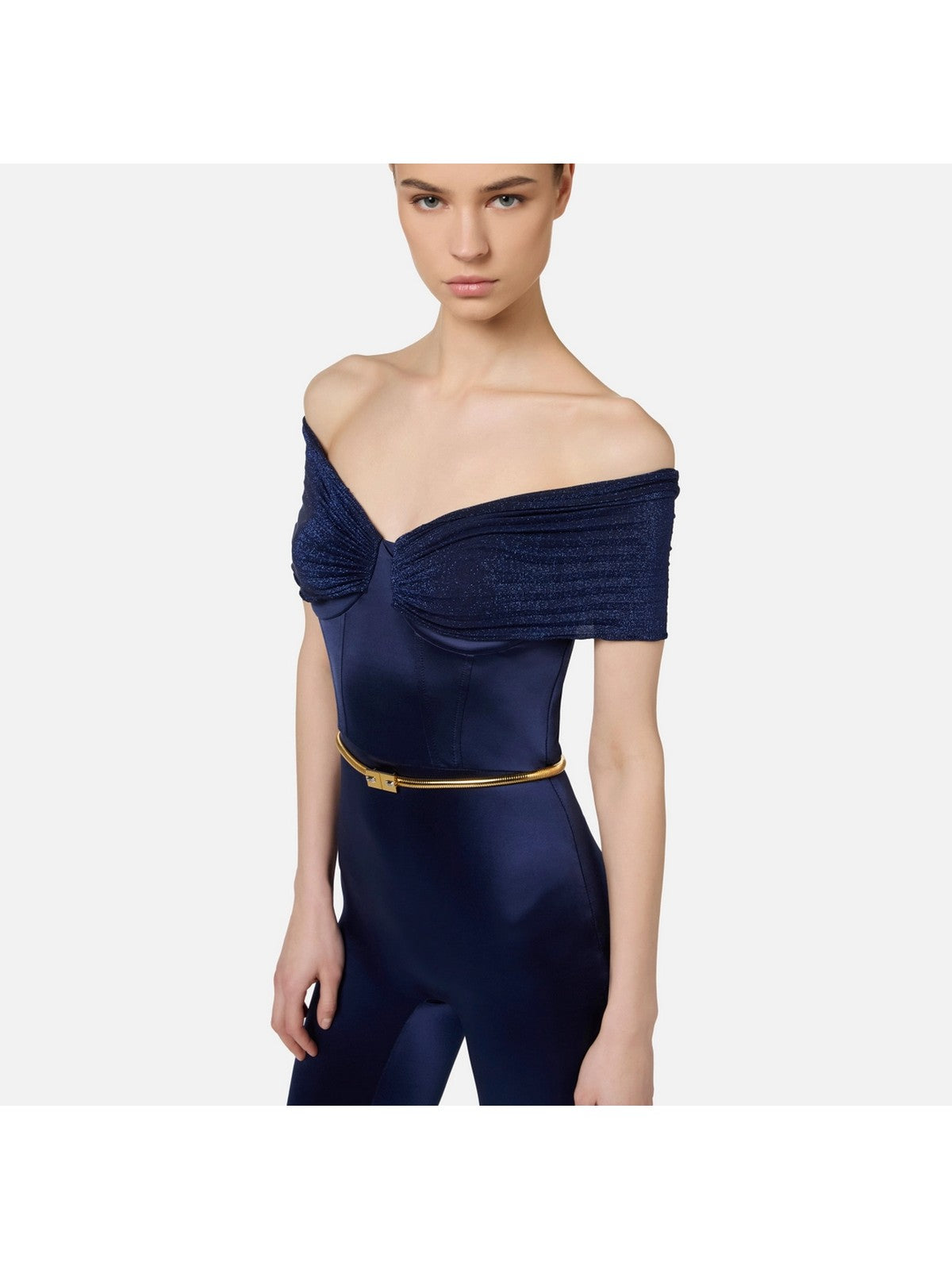 ELISABETTA FRANCHI Kombinezon damski TU01847E2 B75 Blue