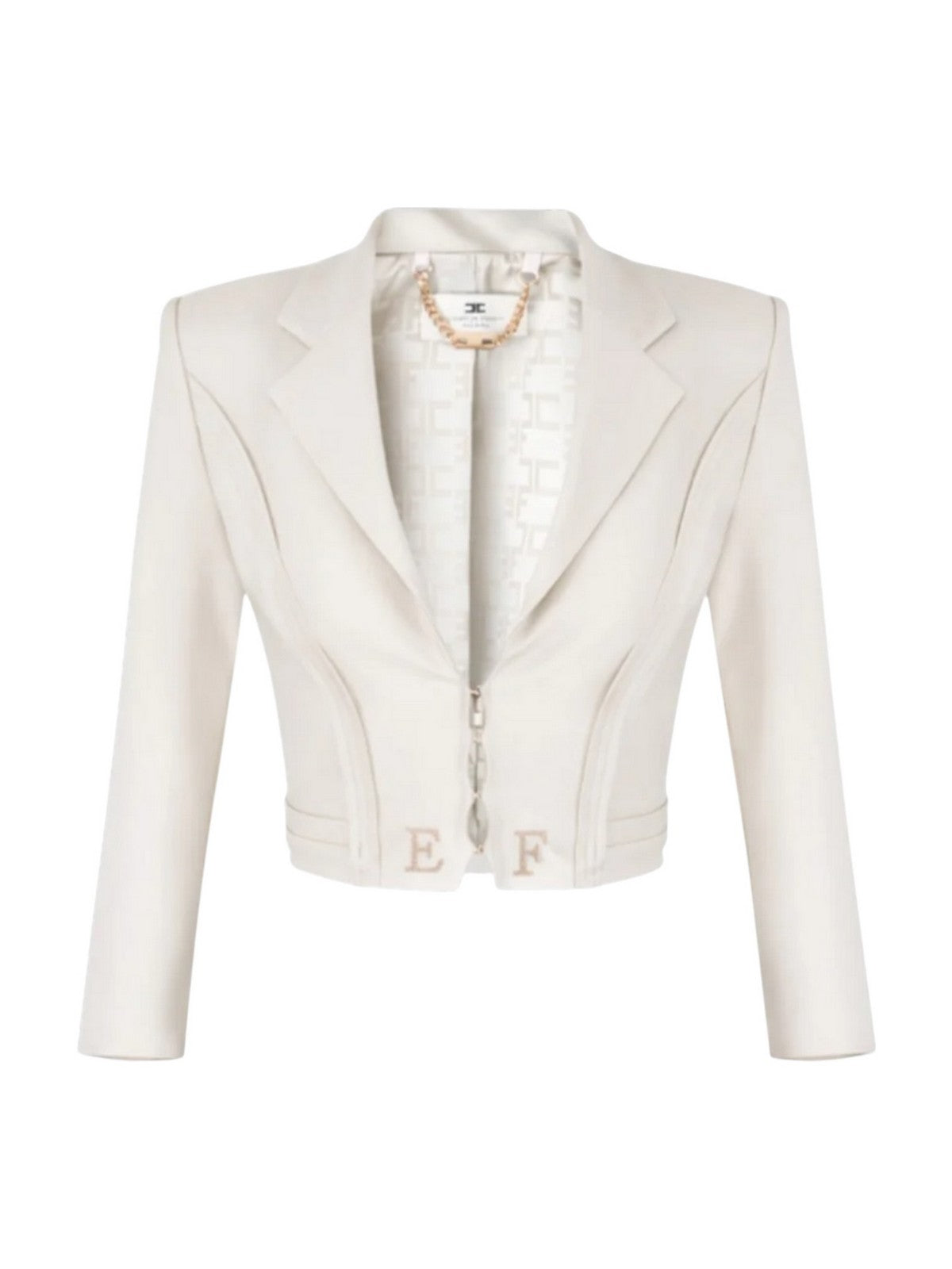 ELISABETTA FRANCHI Giacca Donna  GI22261E2 360 Avorio