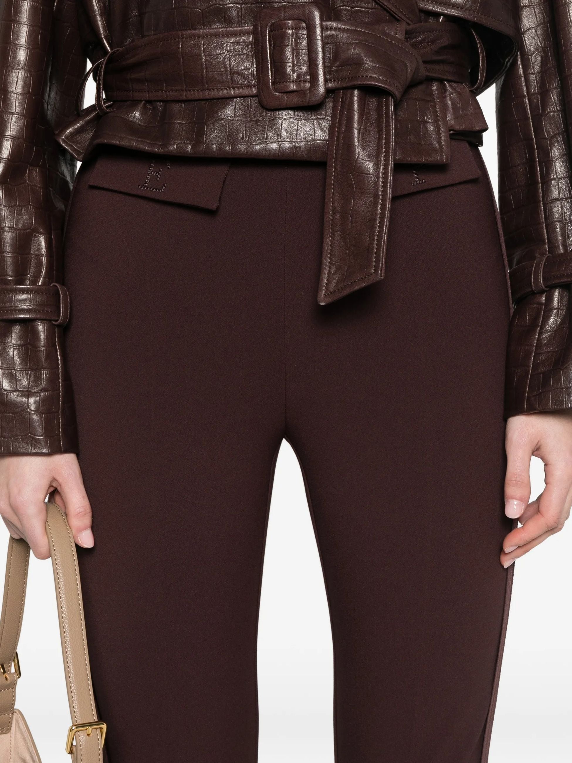 ELISABETTA FRANCHI Pantalone Donna  PA17061E2 644 CACAO