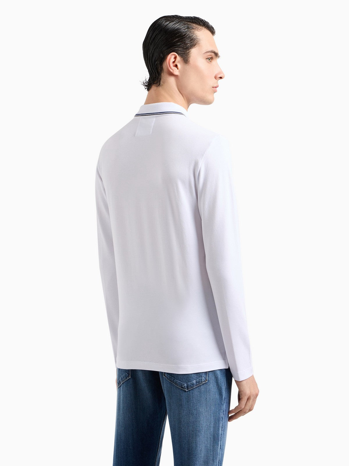 EMPORIO ARMANI T-Shirt e Polo Uomo  8N1FB5 1JPTZ 0100 Bianco