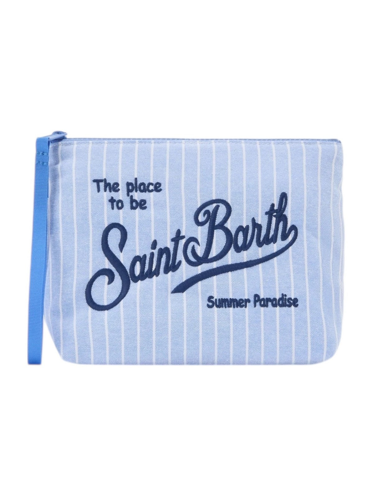 MC2 SAINT BARTH Pochette Donna  ALINE COTTON 00563L BIG STRIPES 31 EMB