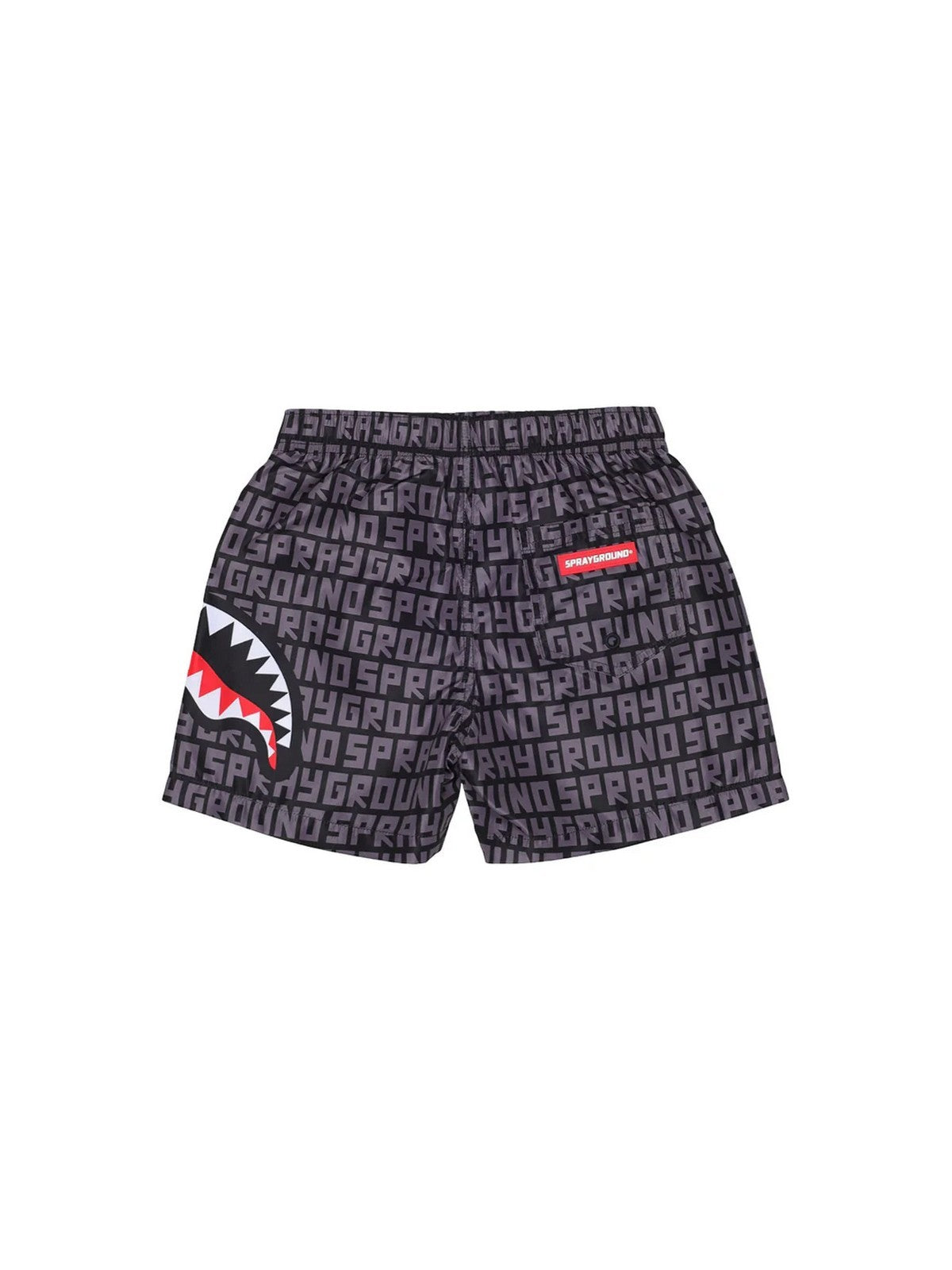 SPRAYGROUND Costume da bagno Uomo SHARK CENTRAL INFINITY SWIM TRUNKS SP917GREY GREY