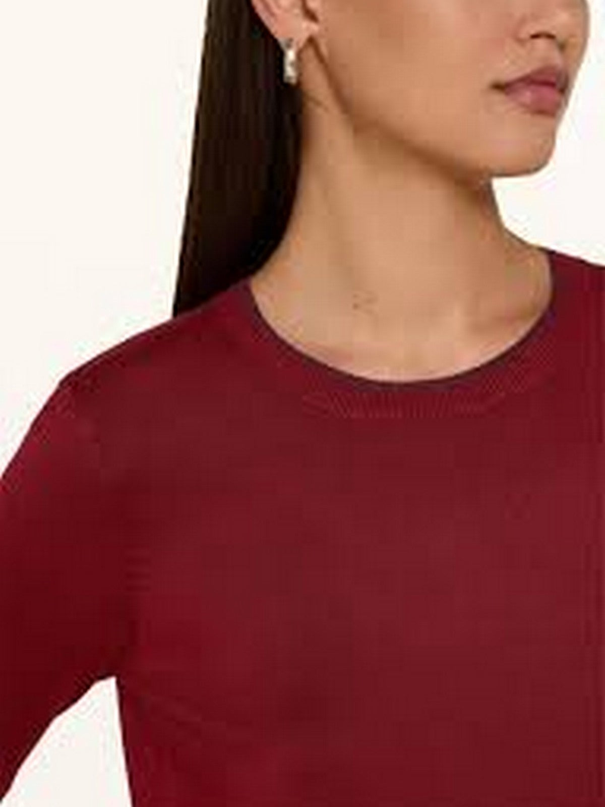 LIU JO WHITE Maglia Donna  MF5226MS49I 91650 Pepper