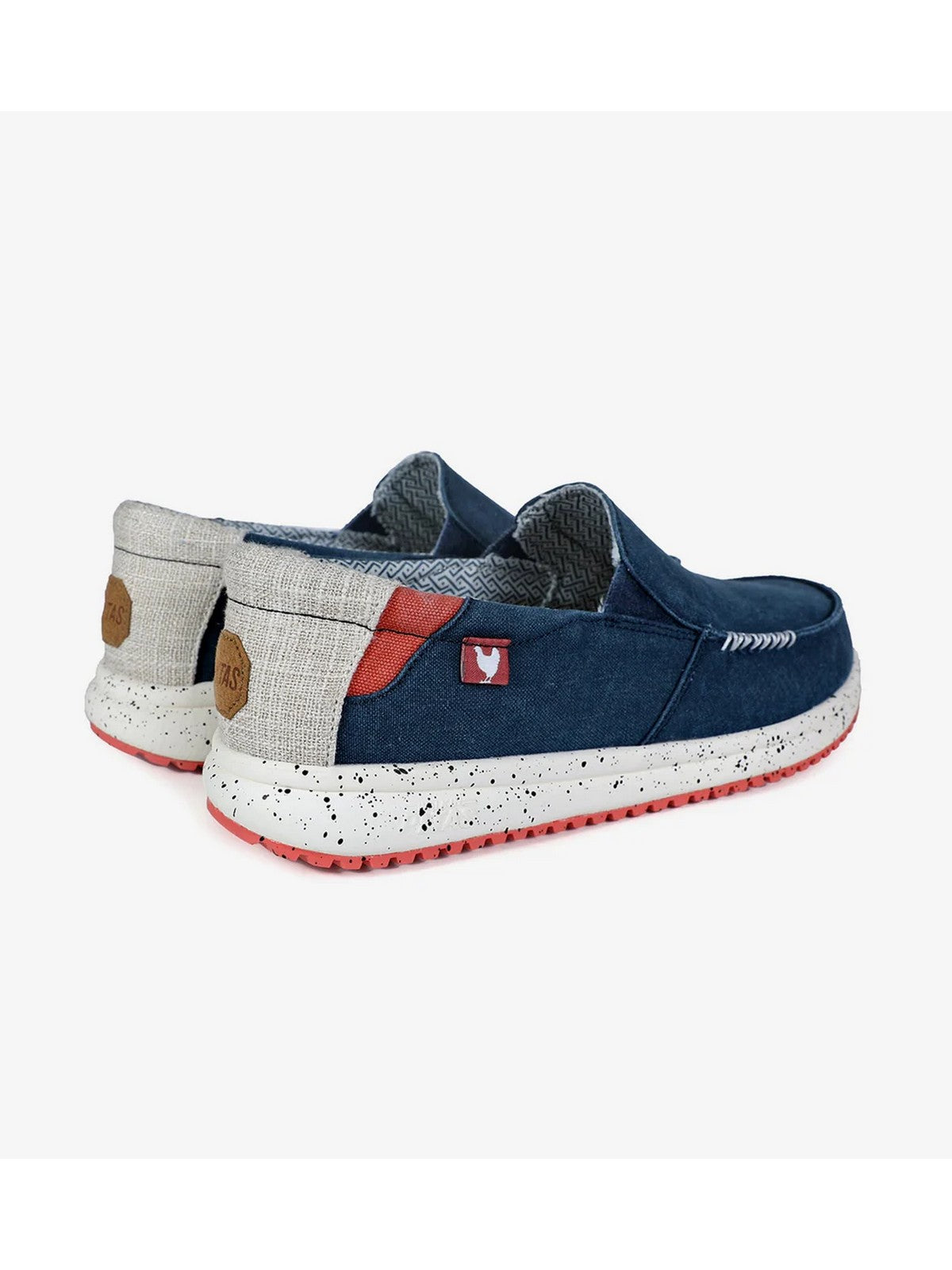 Men Moccasin Pitas en embarcaciones azules