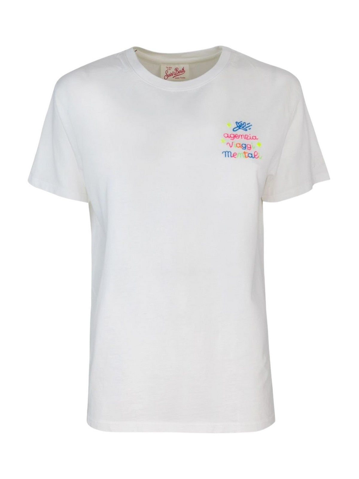 MC2 Saint Barth Camiseta y mujer Pole Emilie 00563f blanco