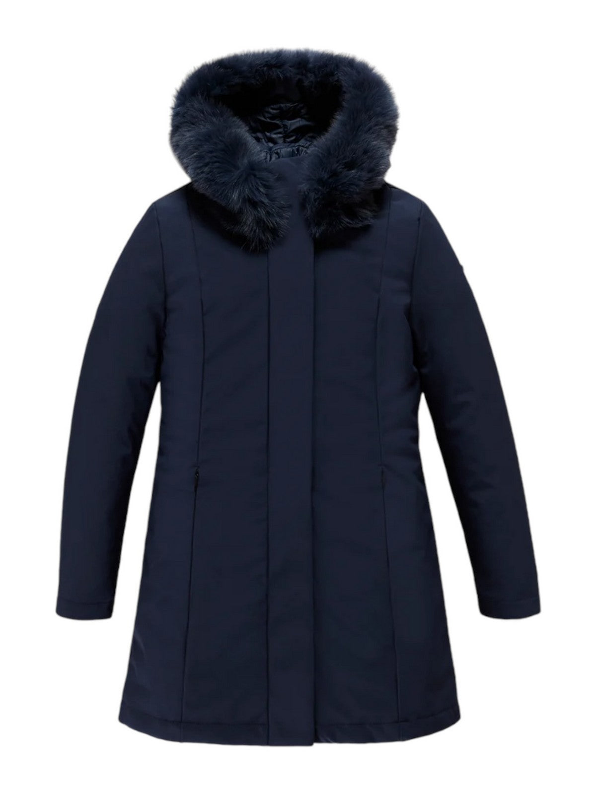 REFRIGIWEAR Cappotto Donna LADY TECH/1 FUR JACKET W99108 XT2429 F03700 Blu gioboutiqueweb