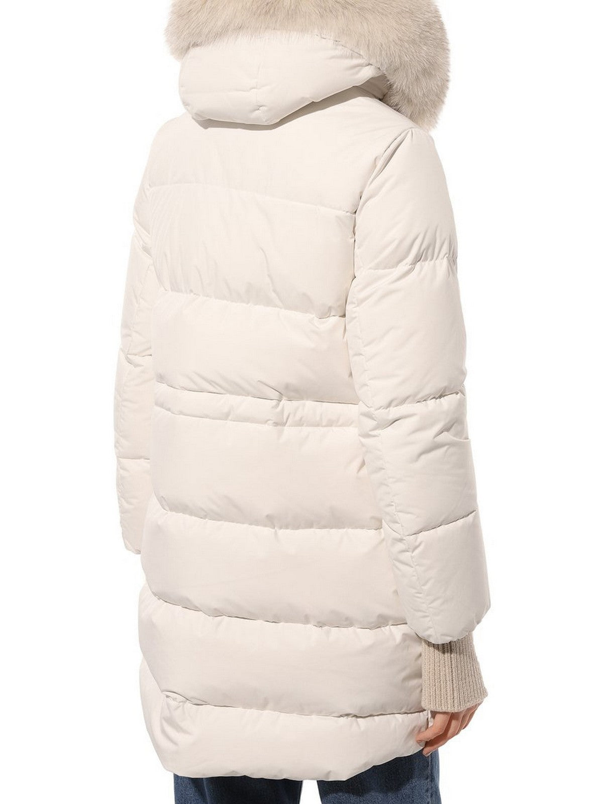 Moorer Piumino Woman Talassa-Stp Modgi300008 U0103 Ivory