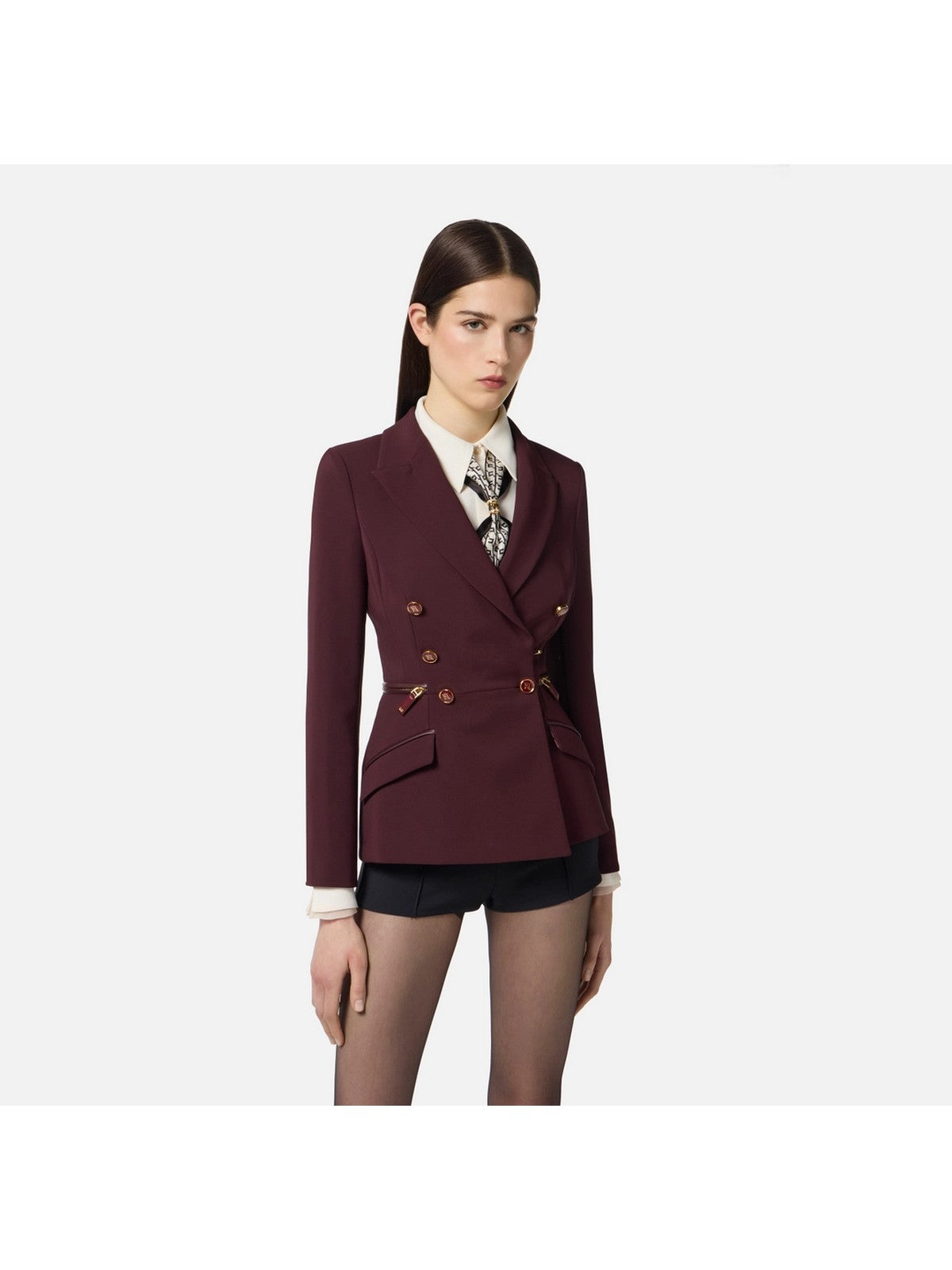 ELISABETTA FRANCHI Giacca Donna  GI17256E2 EA4 MERLOT