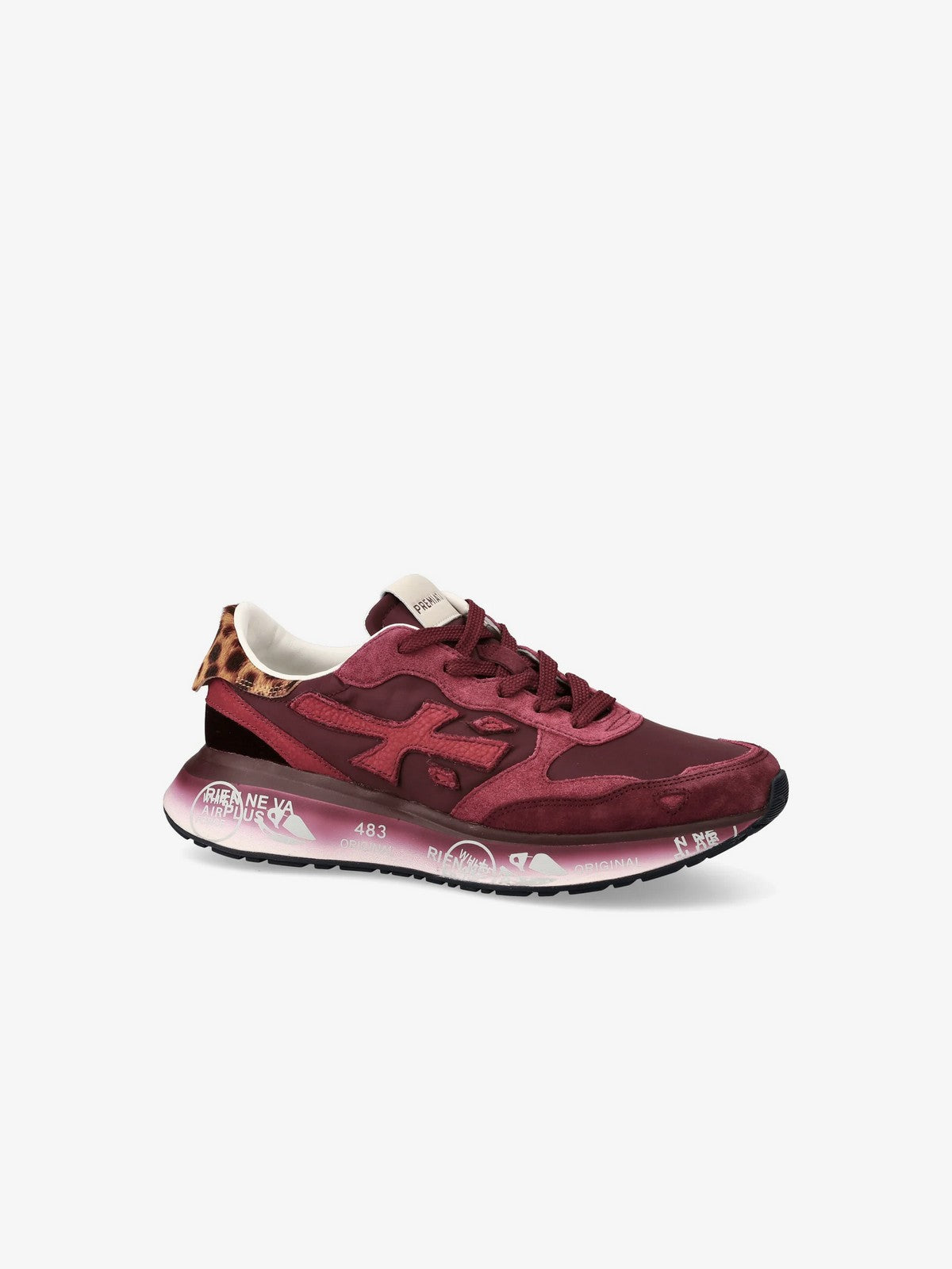 PREMIATA Sneaker Donna  LAURYN VAR 7789 BURGUNDY