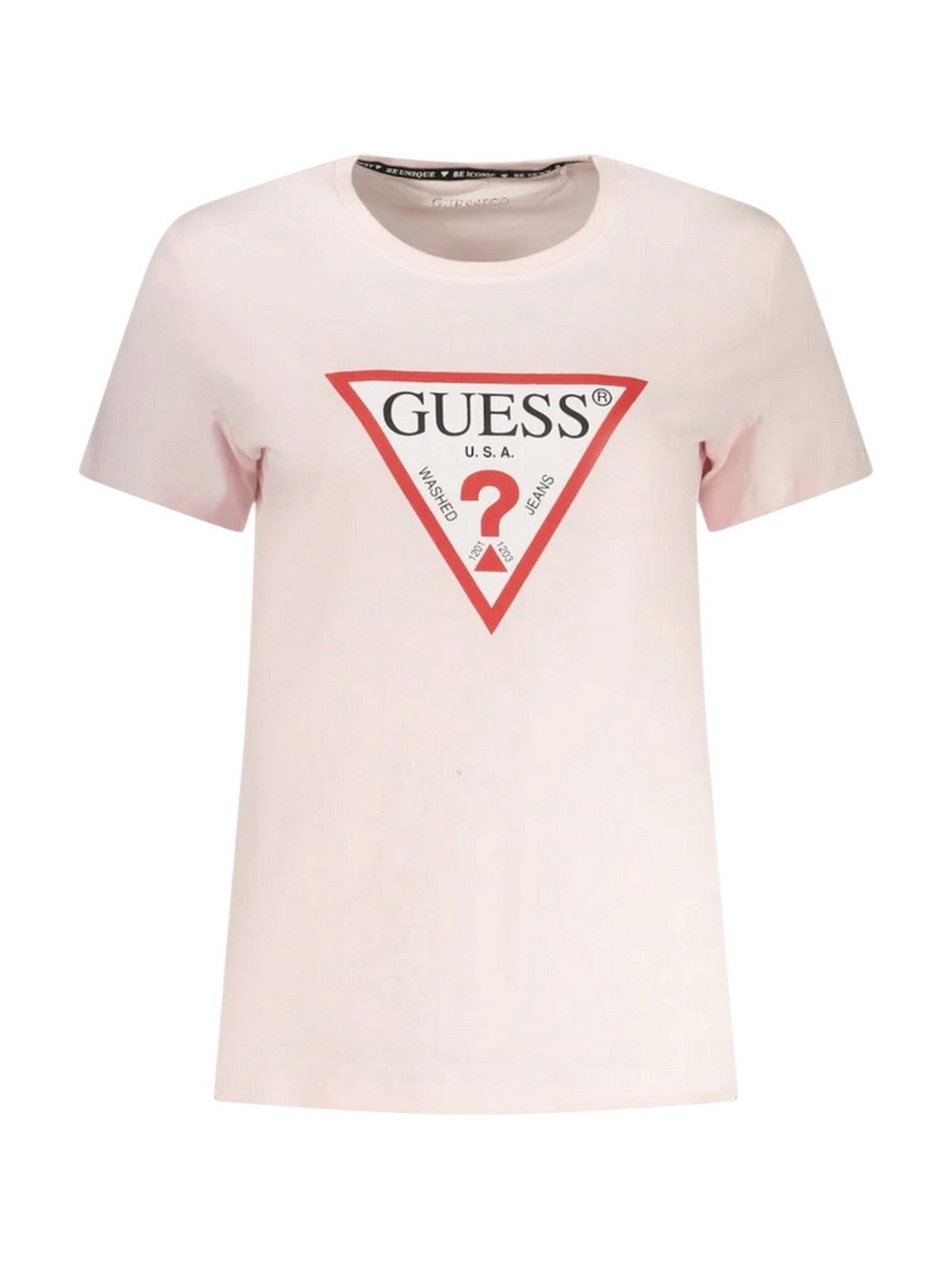 GUESS T-shirt Donna SS CN ORIGINAL TEE W1YI1B I3Z14 A627 DELICATE PINK