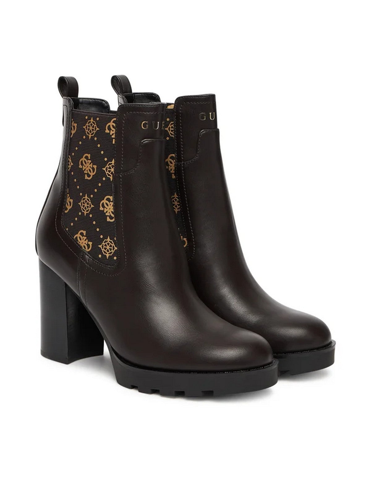 GUESS Stivali e Stivaletti Donna NEALLE FLFNLL ELE10 DBROW DARK BROWN