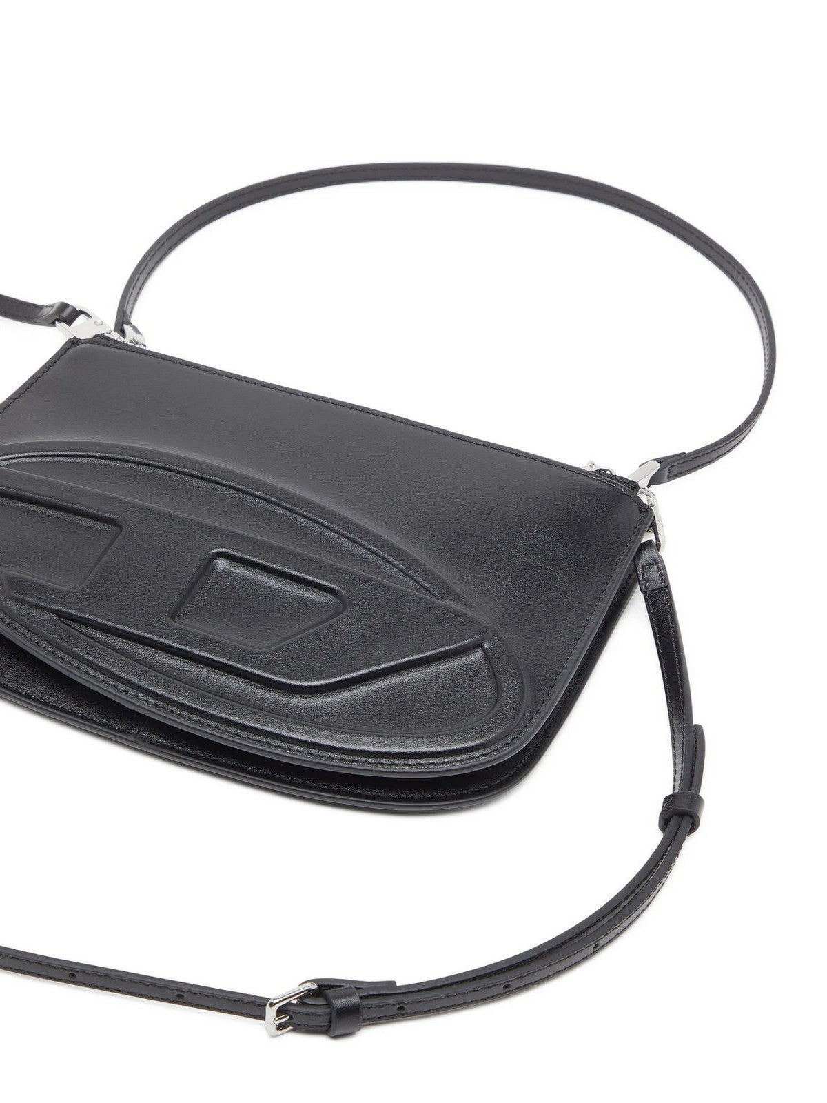 DIESEL Borsa Donna 1DR 2.0 1DR TWIN SHOULDER BAG X10330 PR818 T8013 001 - BLACK