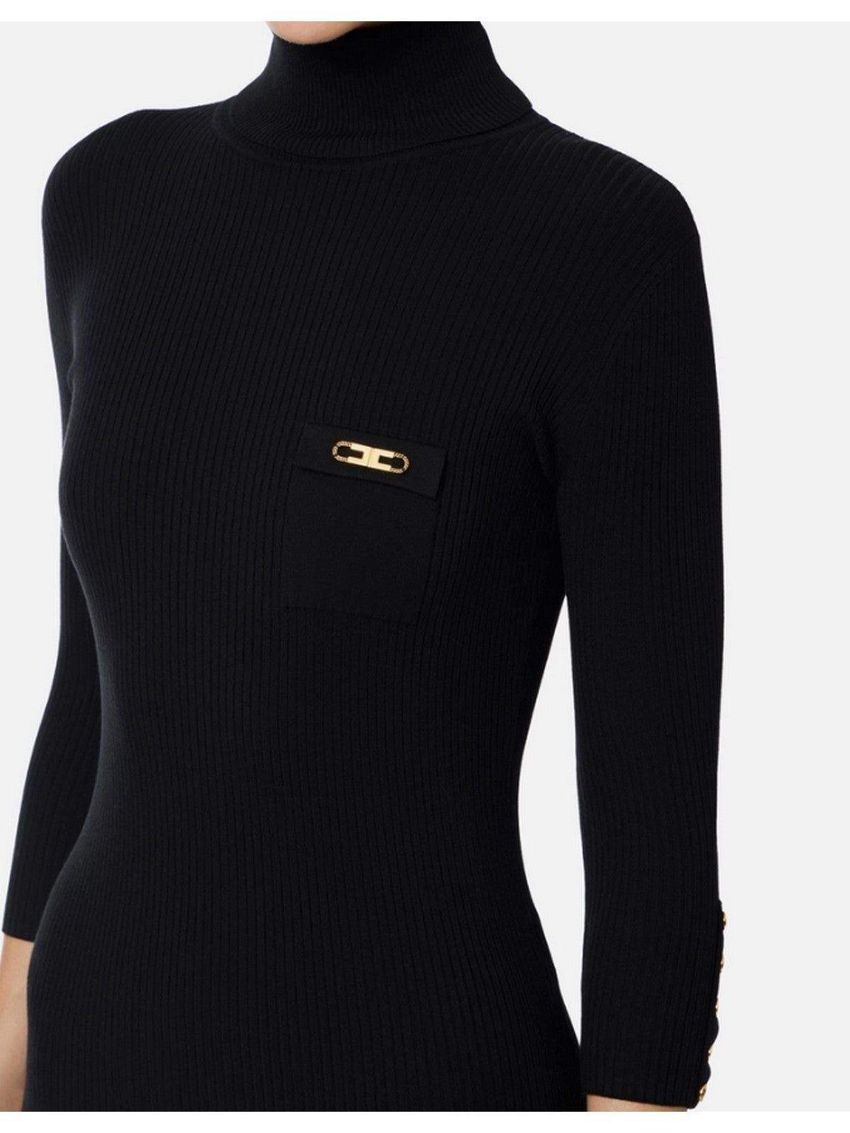 ELISABETTA FRANCHI Abito Donna  AM23B56E2 110 Nero gioboutiqueweb