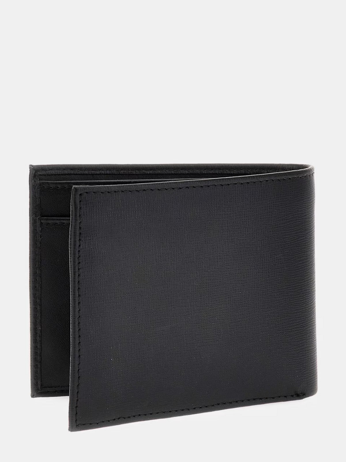 Guess Men's Wallet Madrid Smcsle Lea20 Bla Black