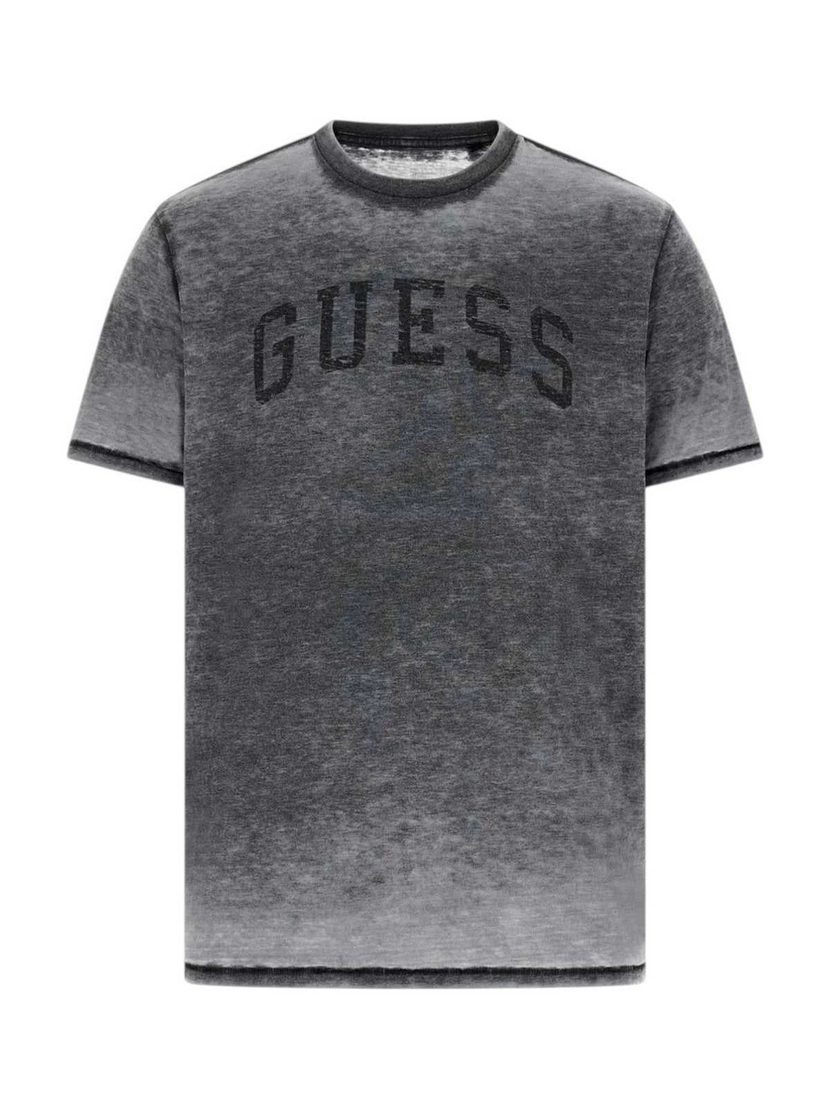 GUESS T-shirt Uomo SS BSC MARINE LOGO TEE M6RI11 KC4J0 JBLK Jet Black A996