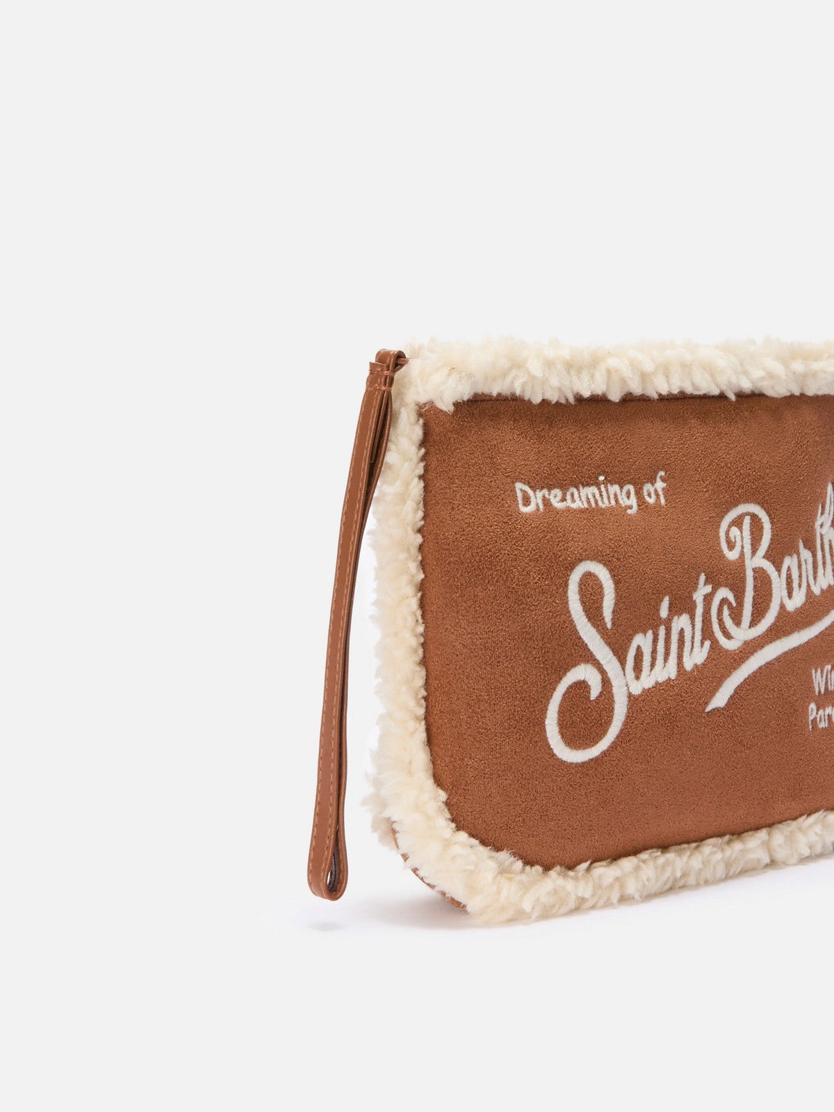 MC2 SAINT BARTH Pochette Donna  ALINE SHEARLING 00486I 1910 EMB