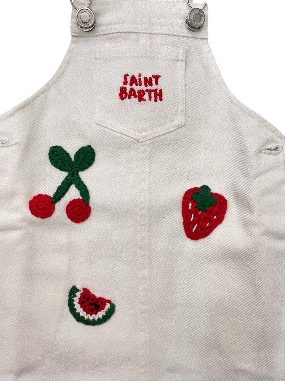 MC2 SAINT BARTH Abito Bambine e ragazze  TECLA JR 03359L BIANCO