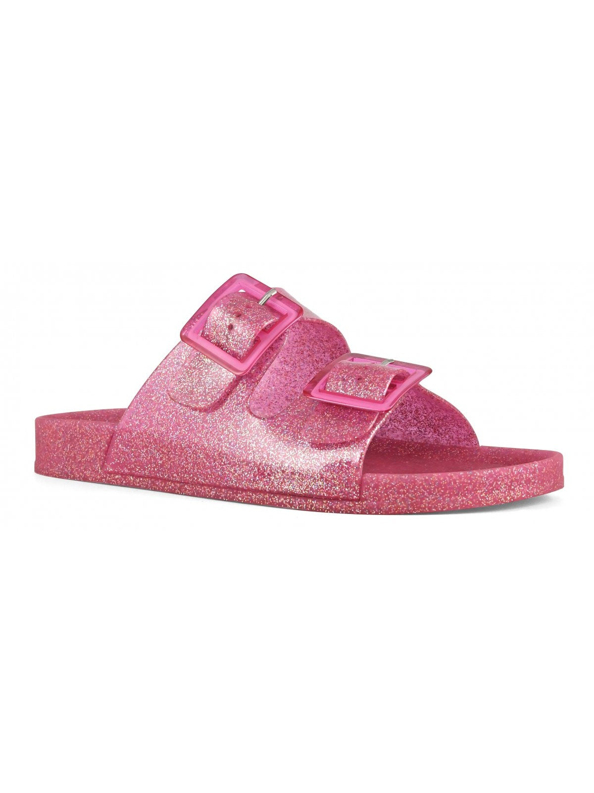 Kolory Kalifornii Ciabatta Woman Jelly Bio Glitter z dwoma Buc Hc.ChJ0016 Fux Rosa