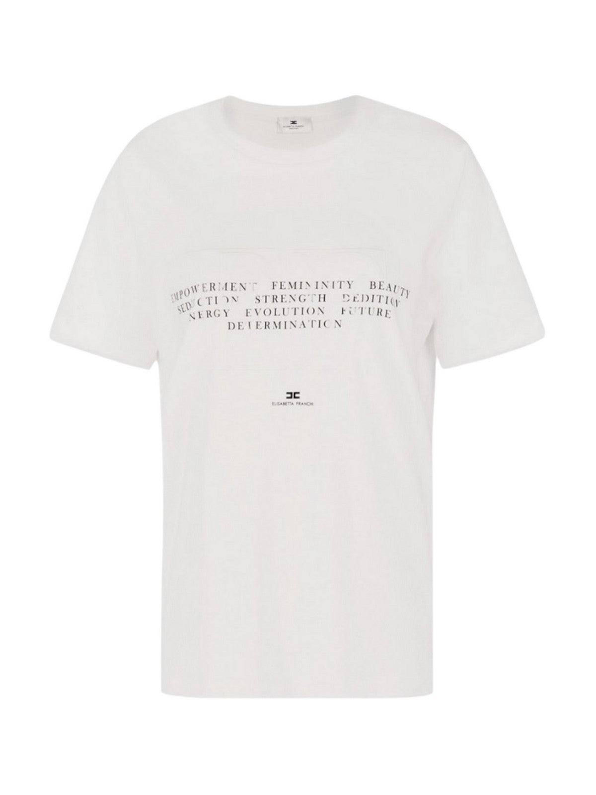 ELISABETTA FRANCHI T-shirt Donna  MA69P61E2 270 GESSO