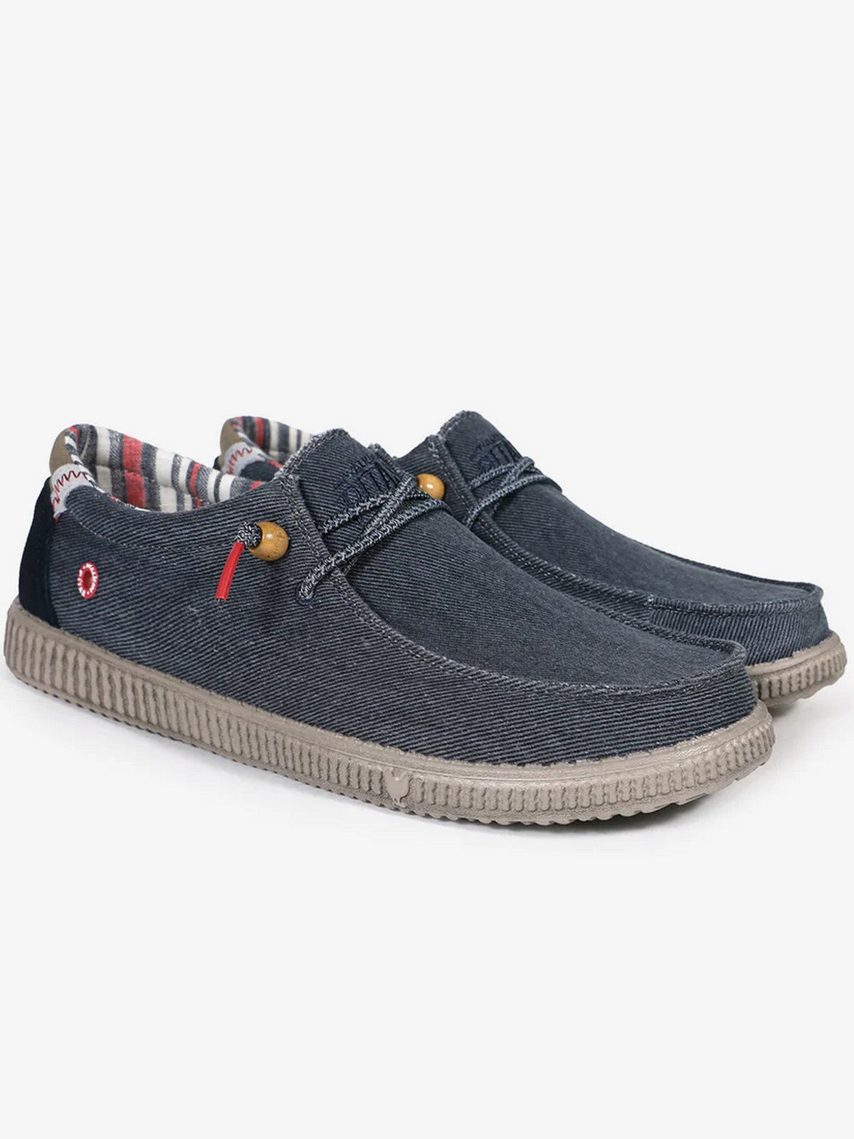 PITAS Mocassin Homme WP150 RUSTIC MARINO Bleu