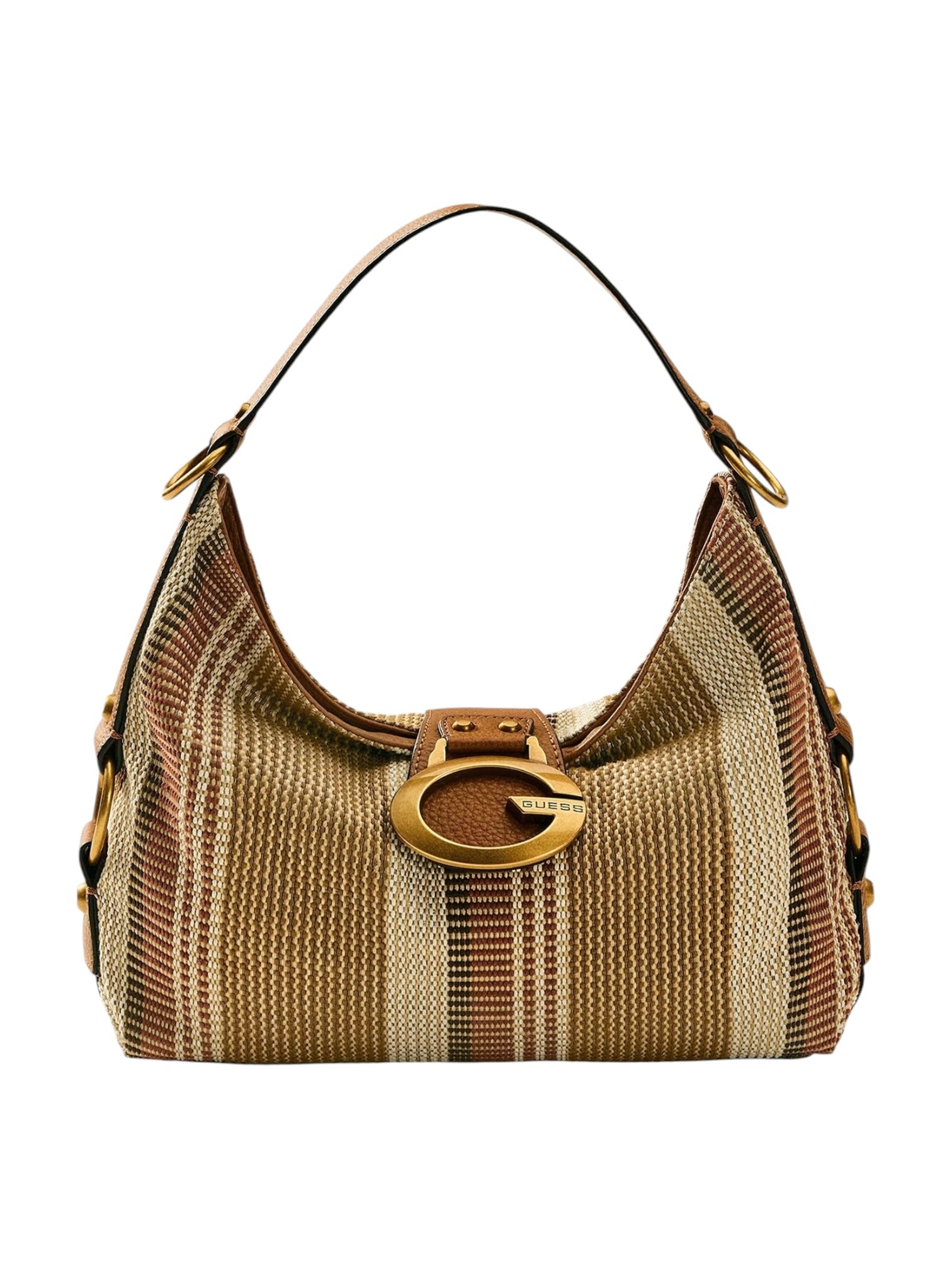 GUESS Borsa Donna CAMDEN SHOULDER BAG HWAB93 08180 CGM COGNAC MULTI